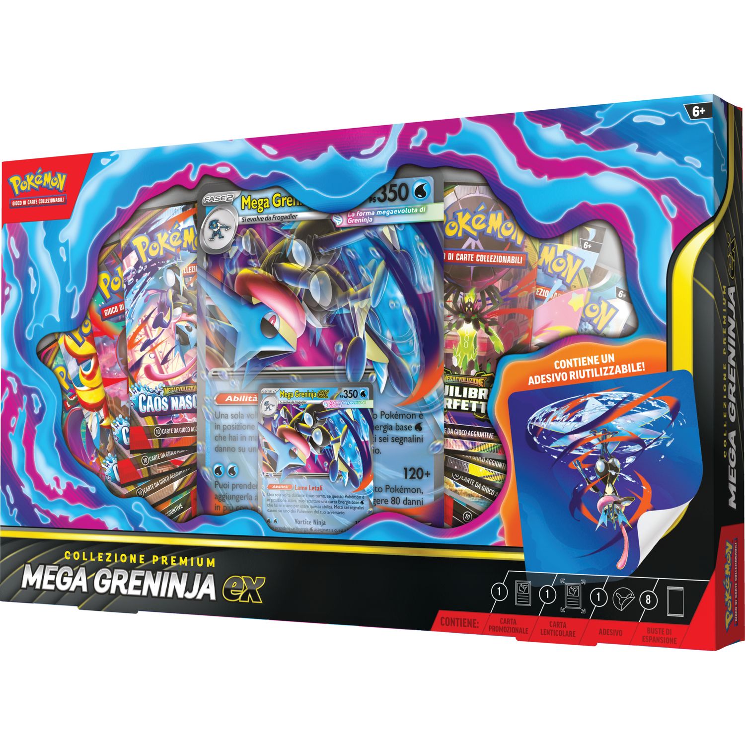 Pokémon collezione premium mega greninja-ex - POKEMON