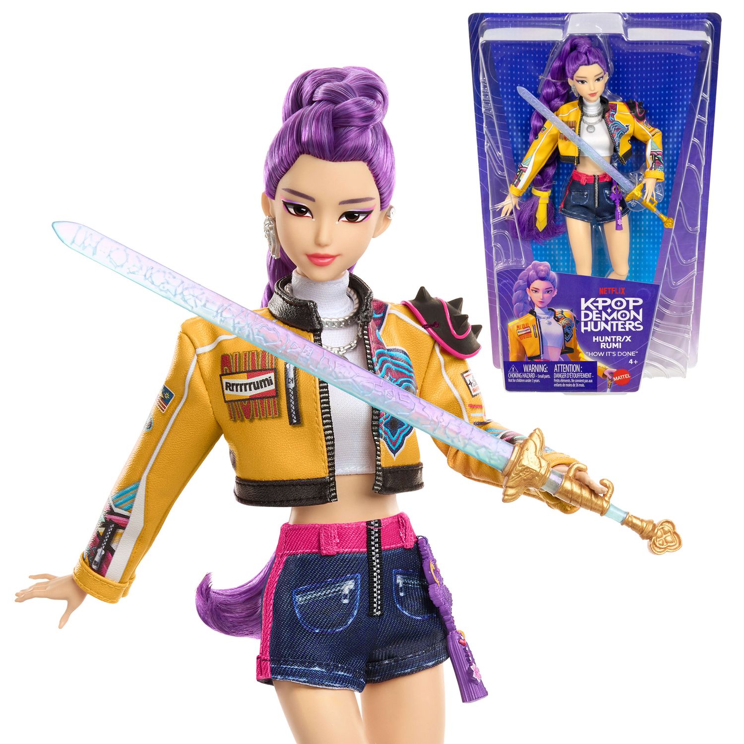 Mattel kpop demon hunters - rumi di huntr/x - MATTEL, K-POP DEMON HUNTERS