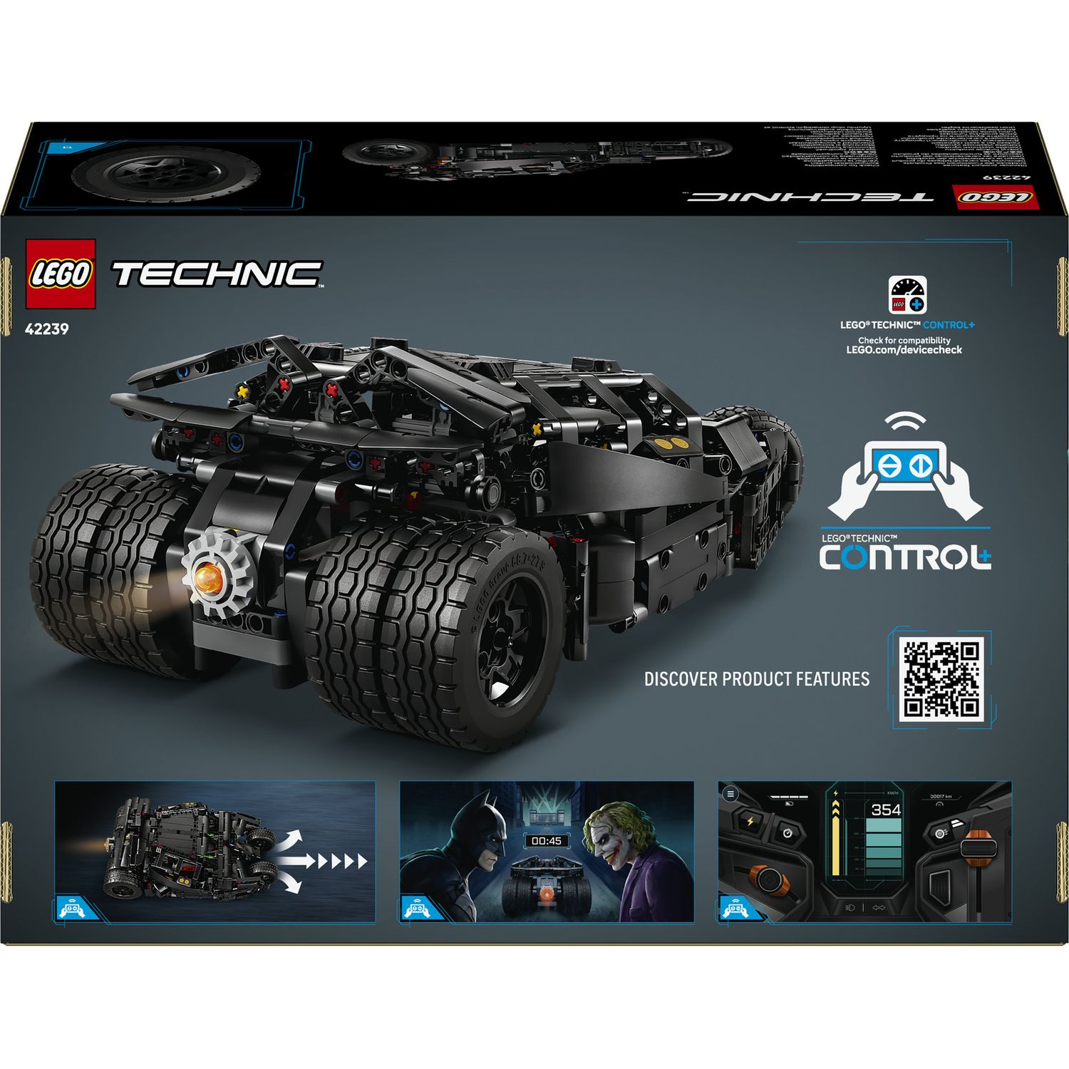 Lego technic batmobile™ tumbler - 42239 - LEGO TECHNIC