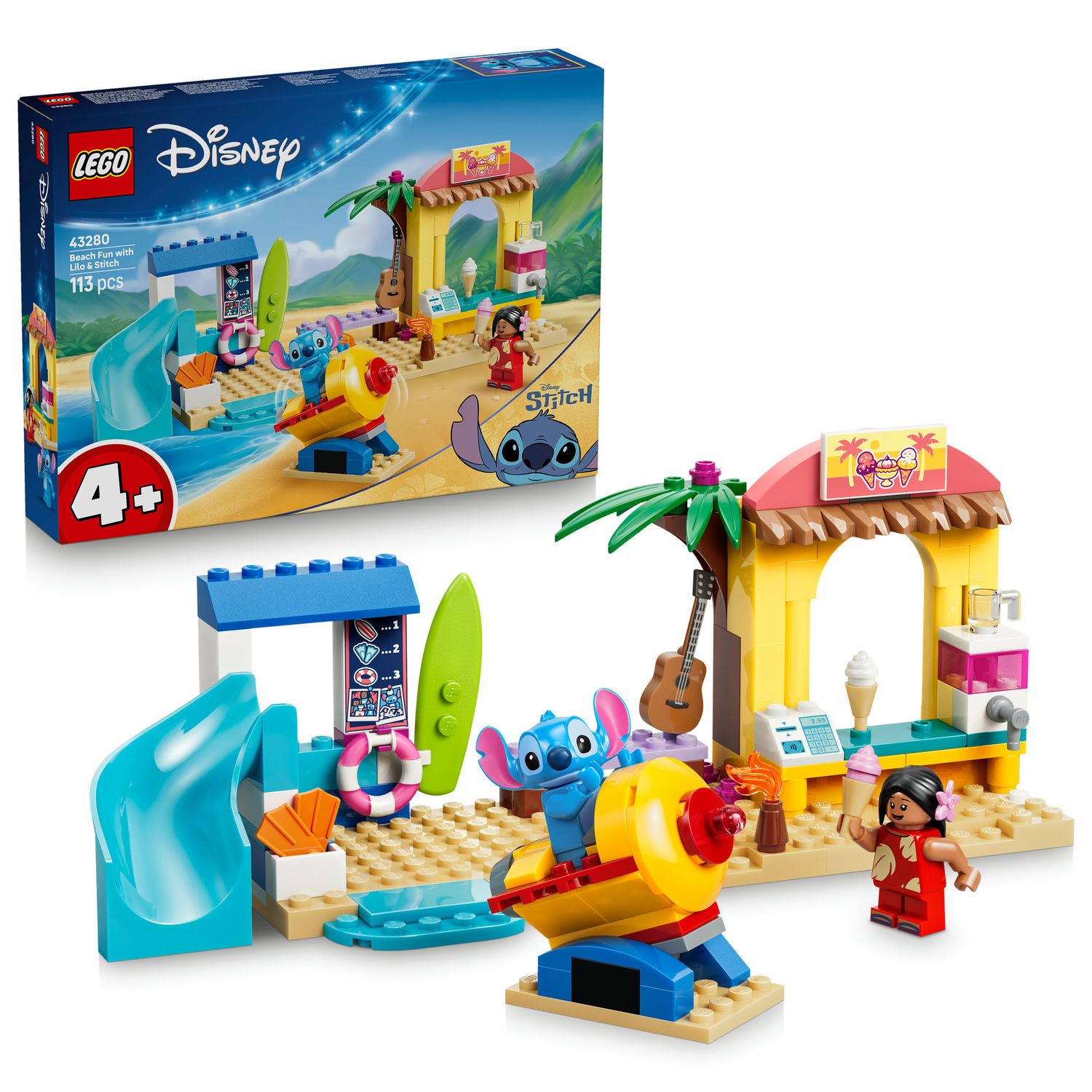 Lego disney classic divertimento in spiaggia con lilo e stitch - 43280 - Disney, Disney Stitch, LEGO