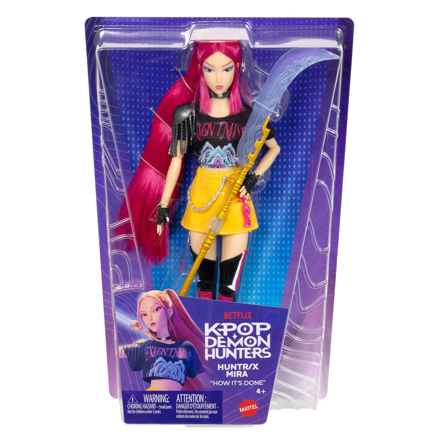 Mattel kpop demon hunters - mira di huntr/x - MATTEL, K-POP DEMON HUNTERS