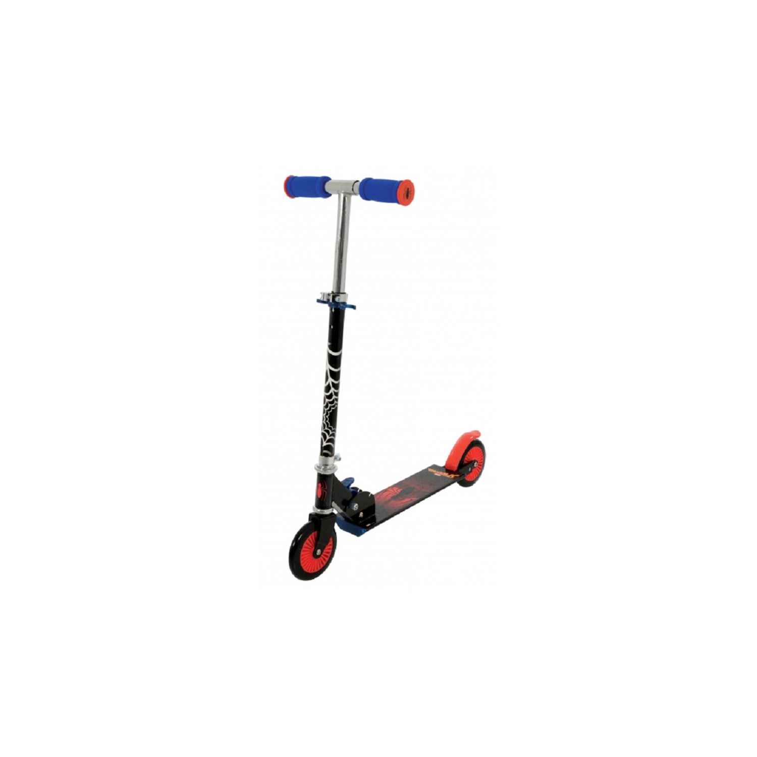 Monopattino spiderman 2 ruote pieghevole – manubrio regolabile, struttura in metallo - Spiderman