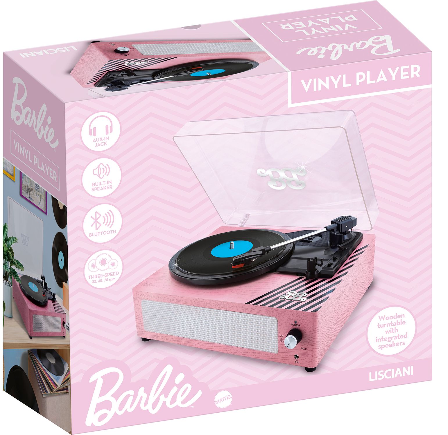 Barbie vinyl player - LISCIANI