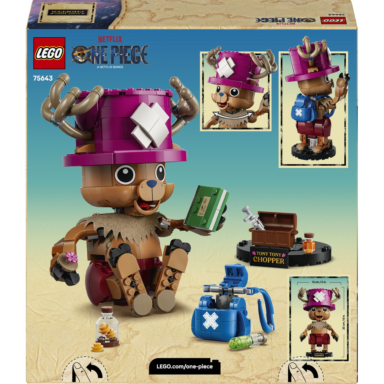 Lego one piece tonytony chopper - 75643 - ONE PIECE, LEGO