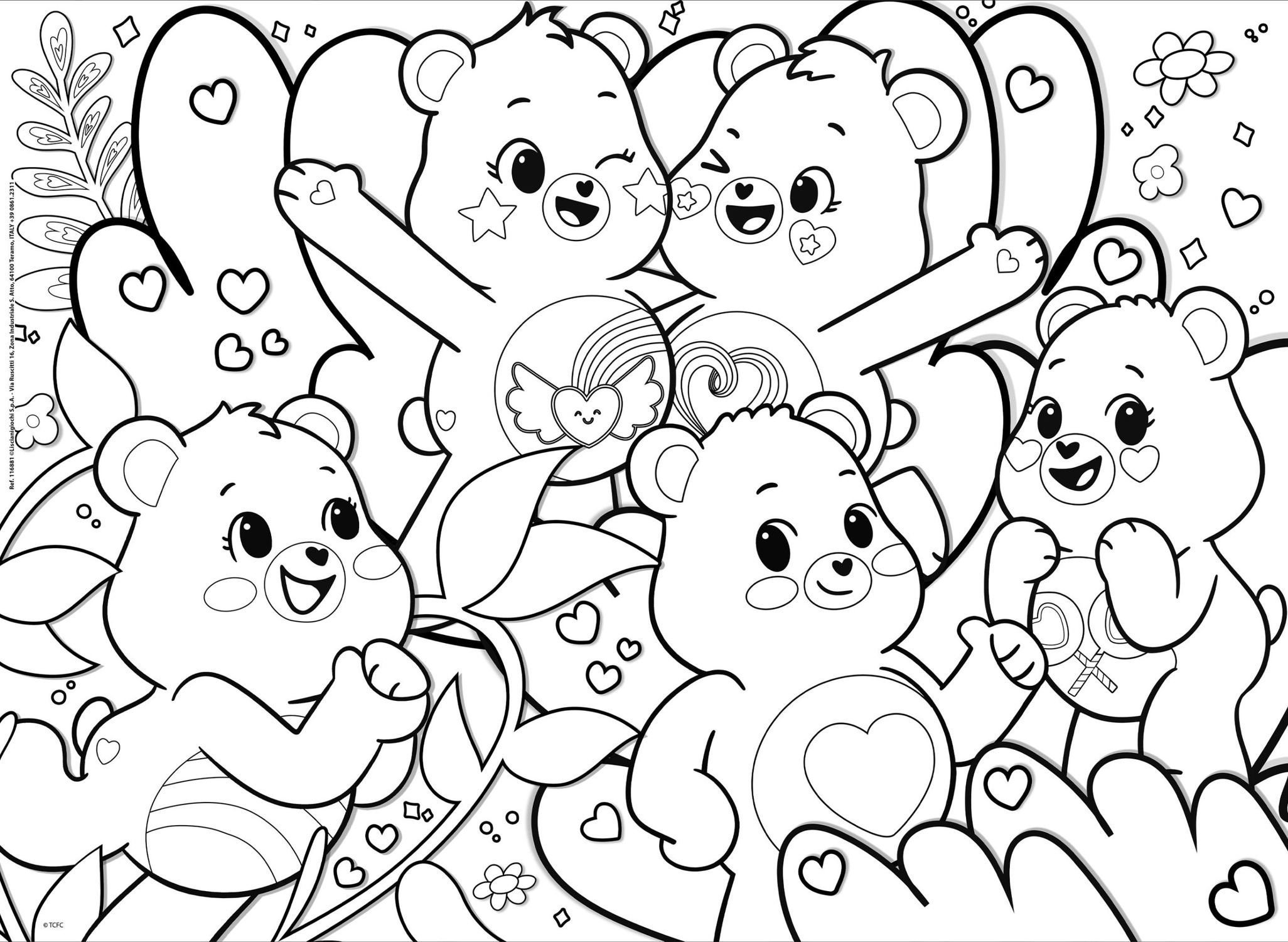 Care bears puzzle df maxi floor 24 - LISCIANI