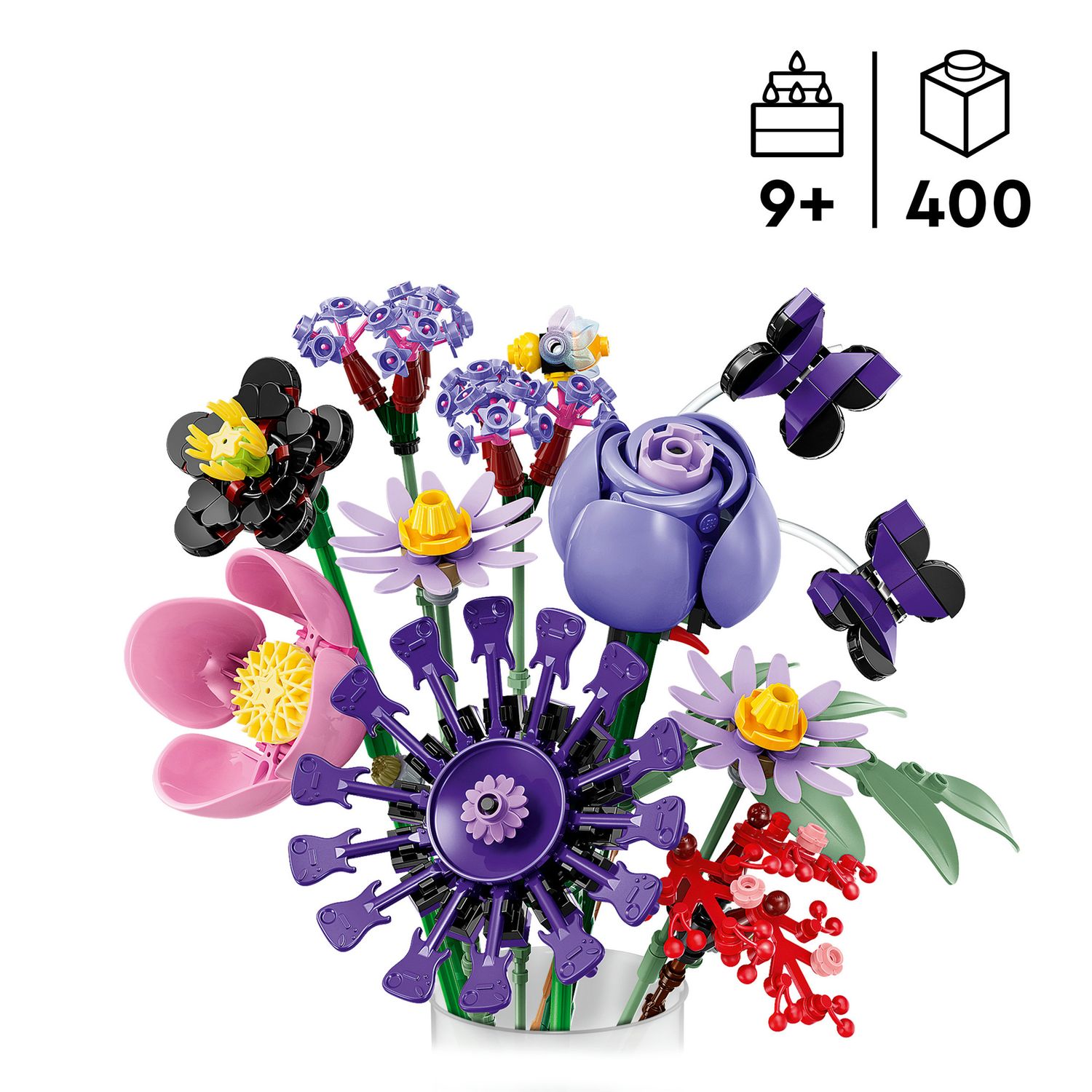 Lego botanicals bouquet di fiori di olivia rodrigo - 11507 - LEGO ICONS BOTANICAL