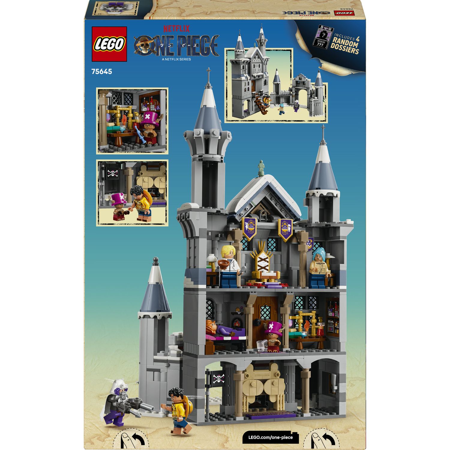Lego one piece battaglia al castello di drum - 75645 - ONE PIECE, LEGO