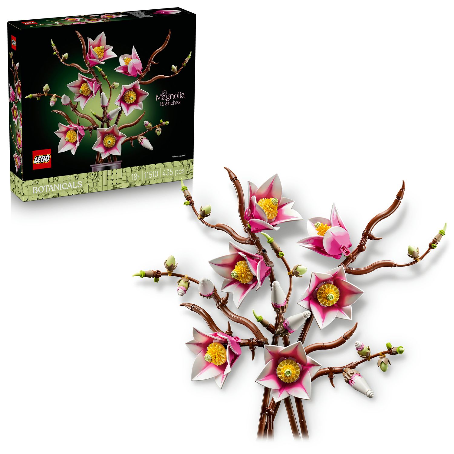 Costruzioni LEGO 11510 BOTANICALS Rametti di magnolia - Immagine 10