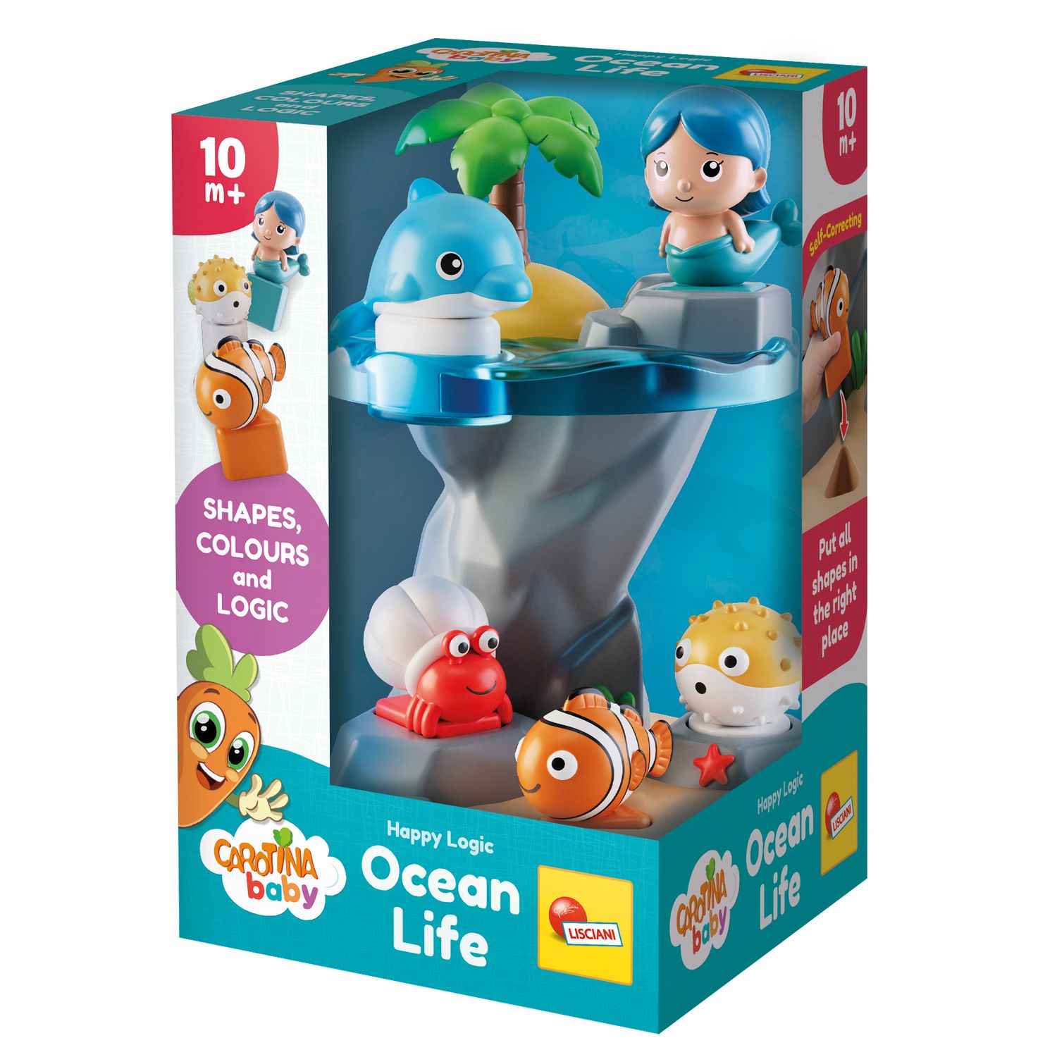Carotina my first logic - ocean life - LISCIANI