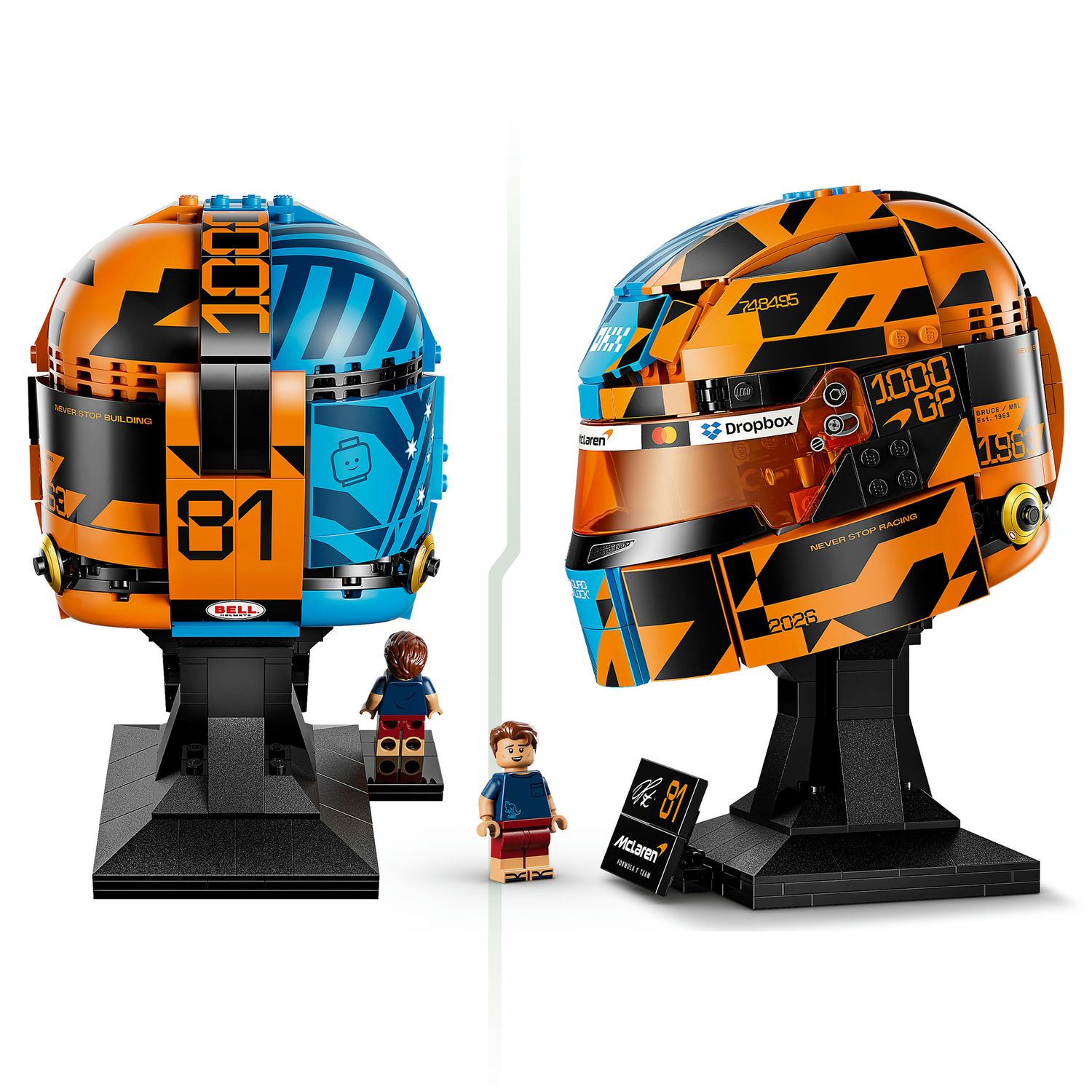 Lego editions formula 1 casco di oscar piastri mclaren mastercard f1® team - 43017 - LEGO