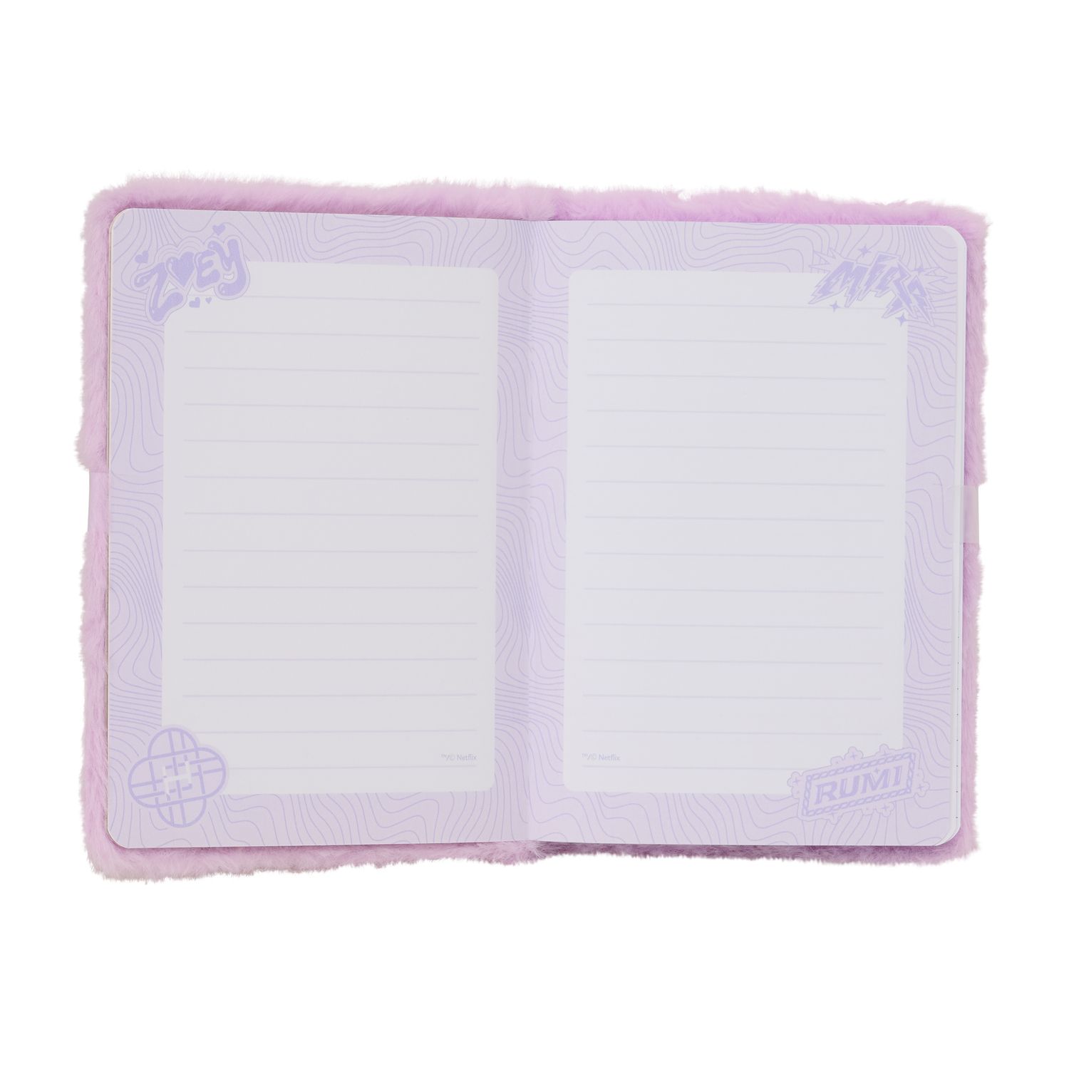 Quaderno soft cover k‑pop demon hunters energia ufficiale - K-POP DEMON HUNTERS