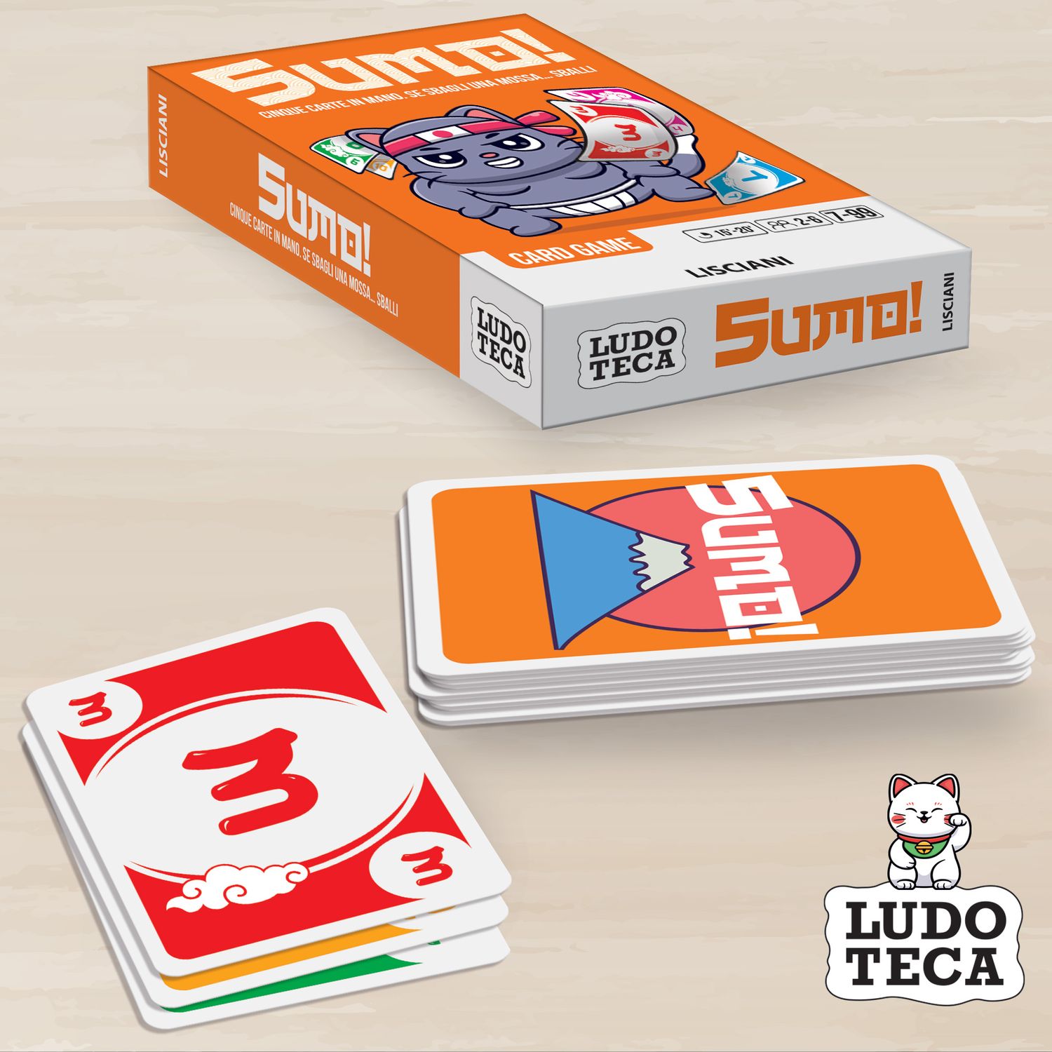 Ludoteca card game 5umo - LISCIANI