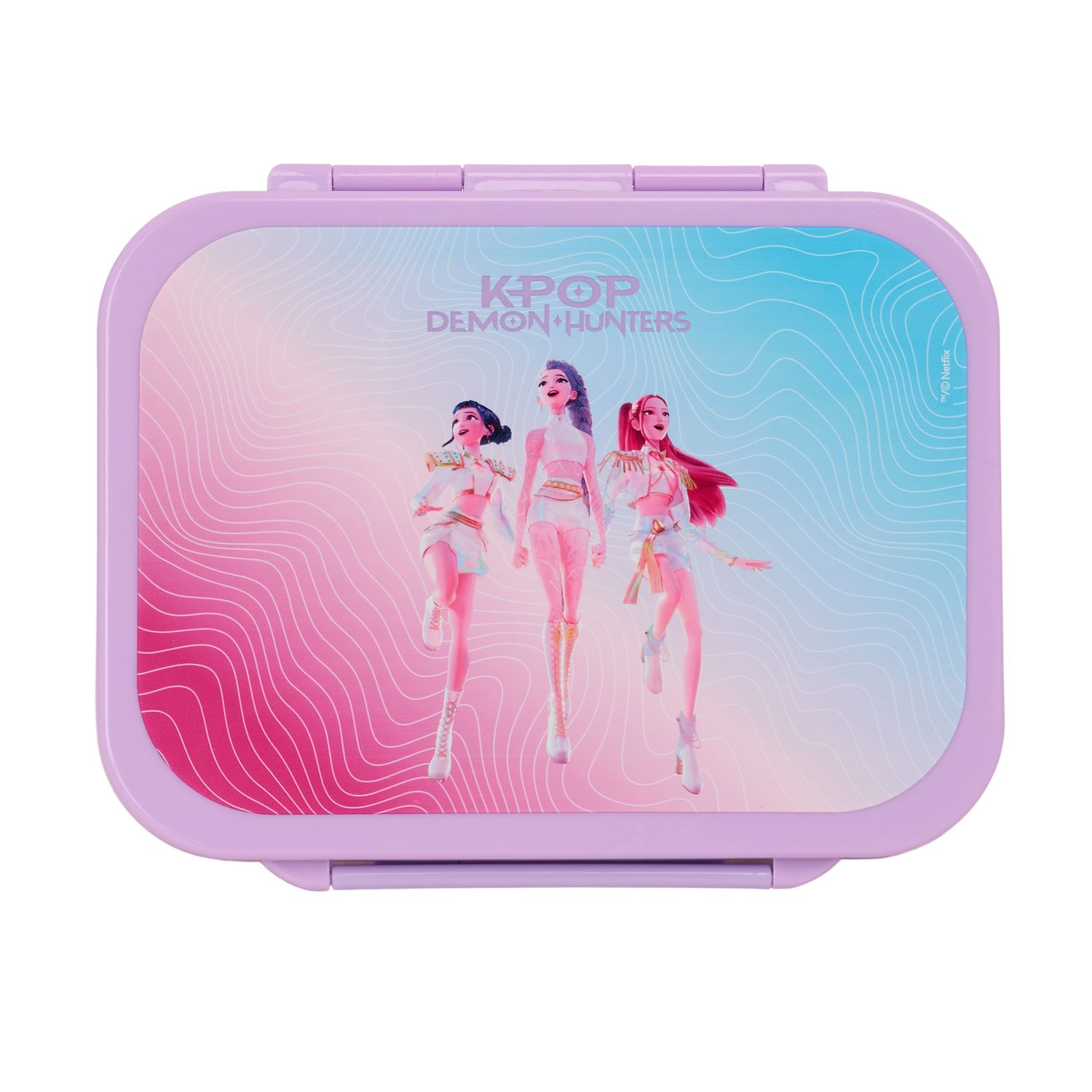 Portapranzo 1410 ml k‑pop demon hunters ufficiale – lunch box scuola - K-POP DEMON HUNTERS