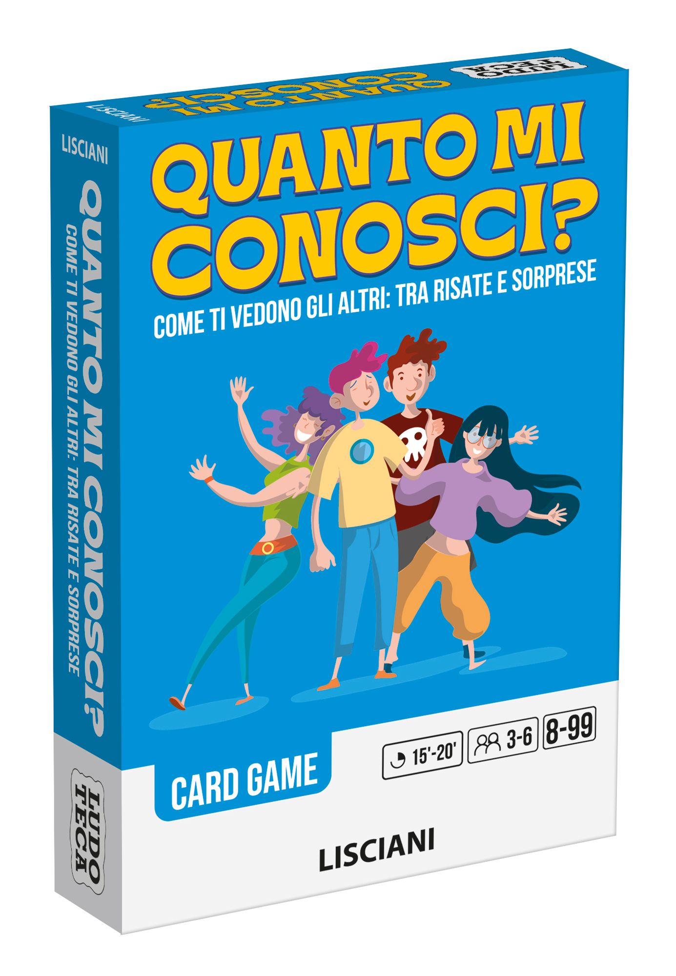 Ludoteca card game quanto mi conosci? - LISCIANI