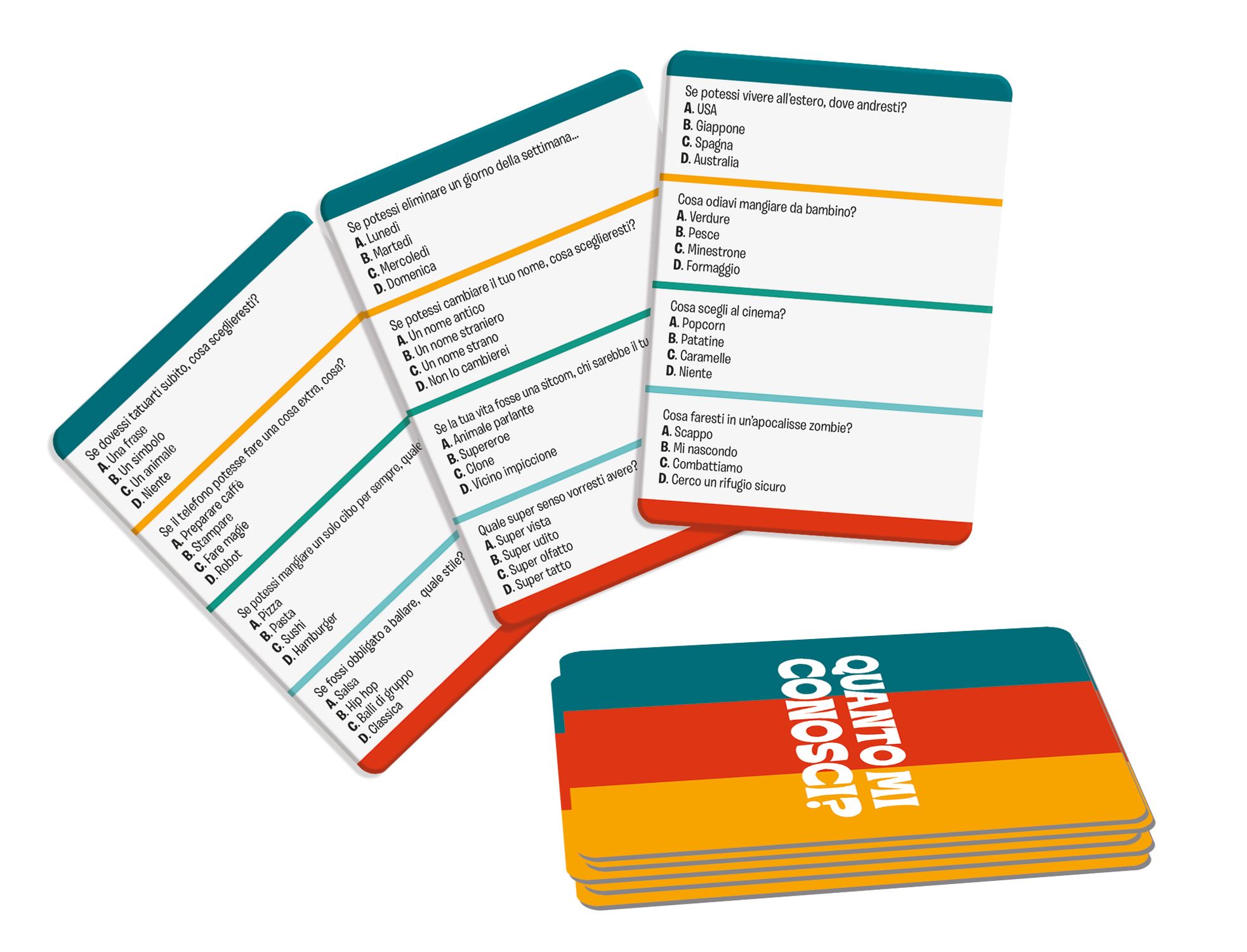 Ludoteca card game quanto mi conosci? - LISCIANI