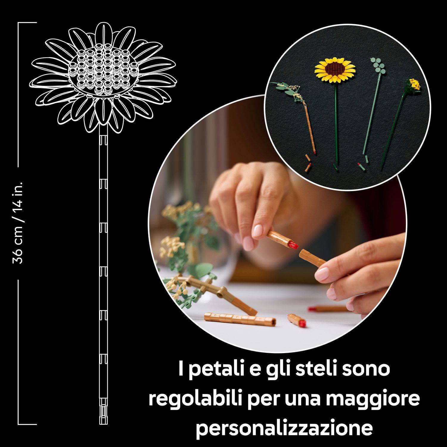 Lego botanicals 11502 bouquet di girasoli - LEGO ICONS BOTANICAL