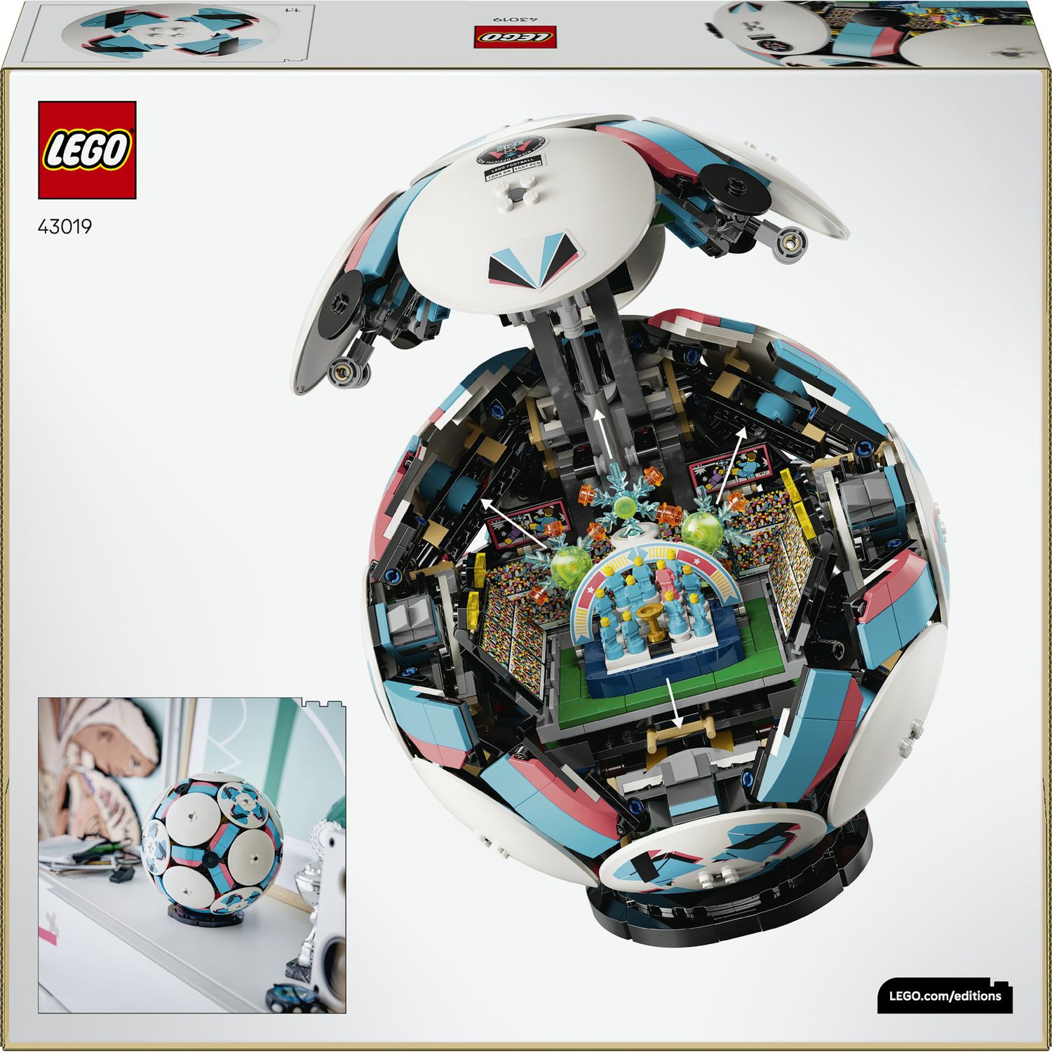 Lego 43019 pallone da calcio - LEGO EDITIONS