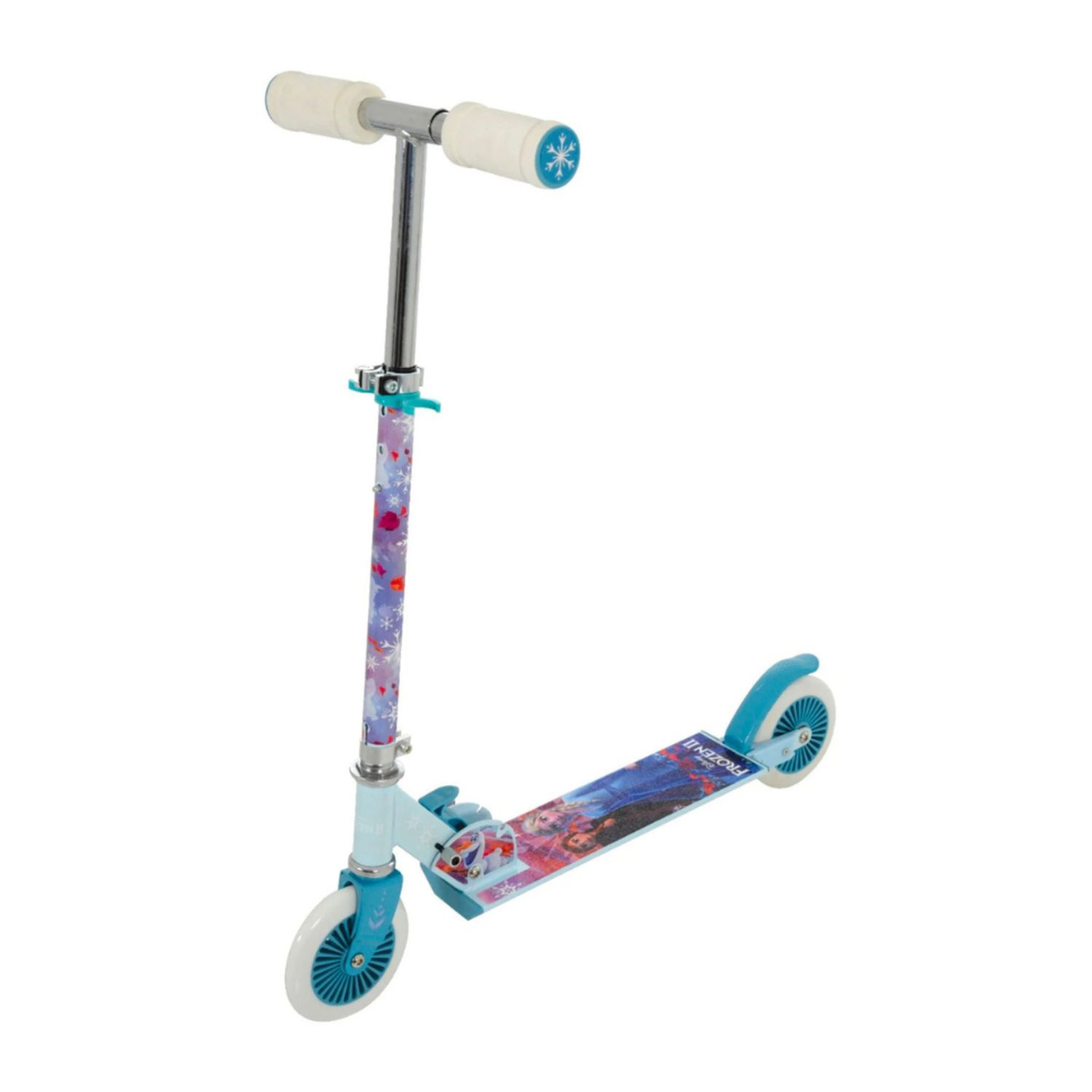 Monopattino frozen 2 ruote pieghevole – manubrio regolabile, struttura in metallo - Frozen