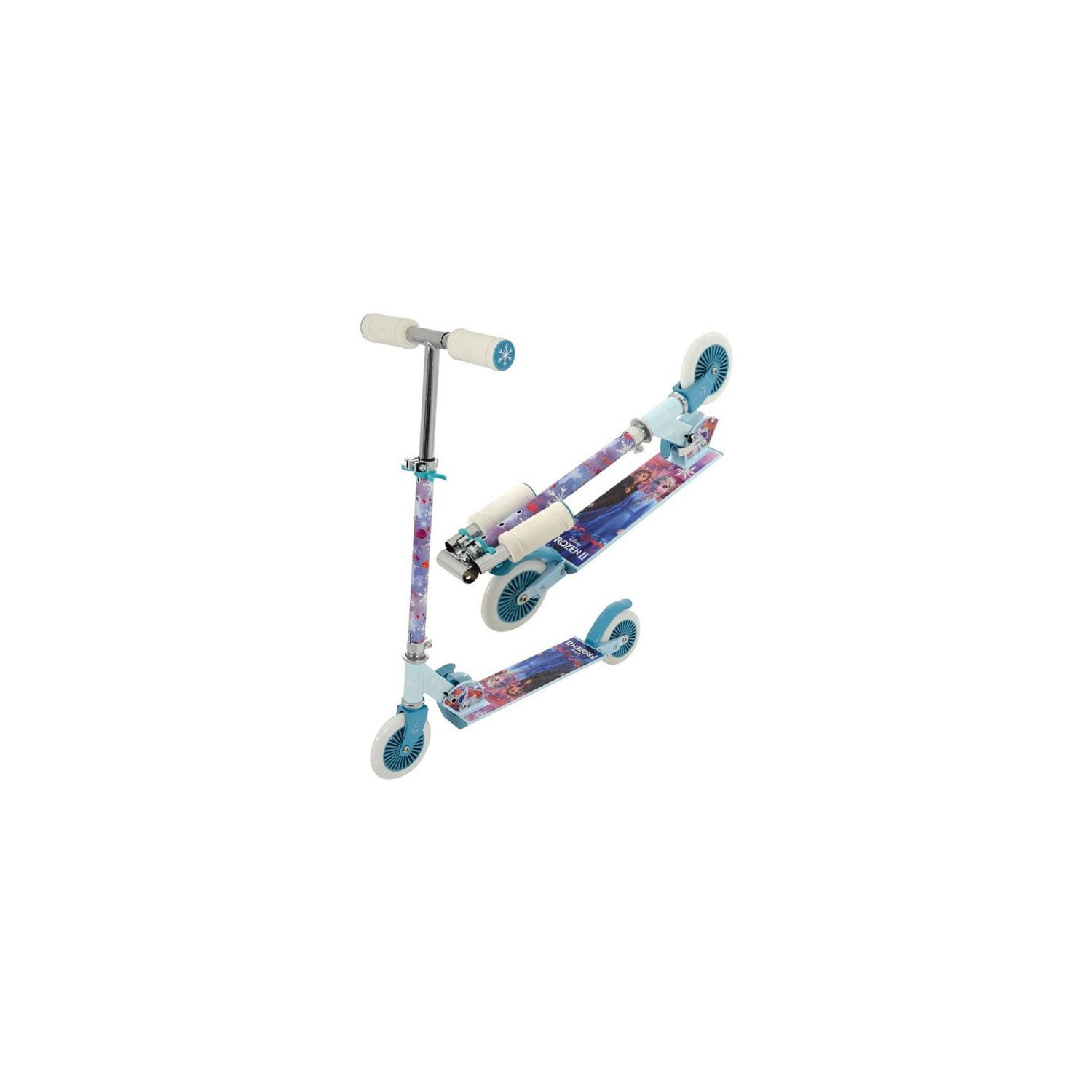 Monopattino frozen 2 ruote pieghevole – manubrio regolabile, struttura in metallo - Frozen