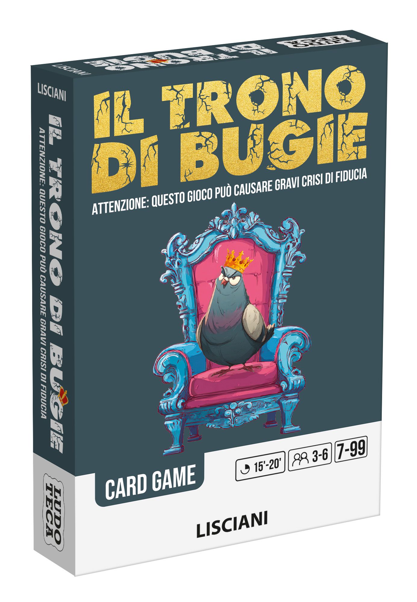Ludoteca card game trono di bugie - LISCIANI
