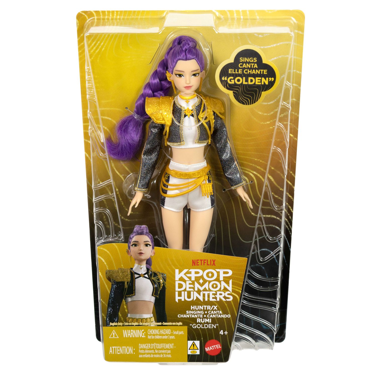 Mattel kpop demon hunters - rumi di huntr/x cantante - MATTEL, K-POP DEMON HUNTERS