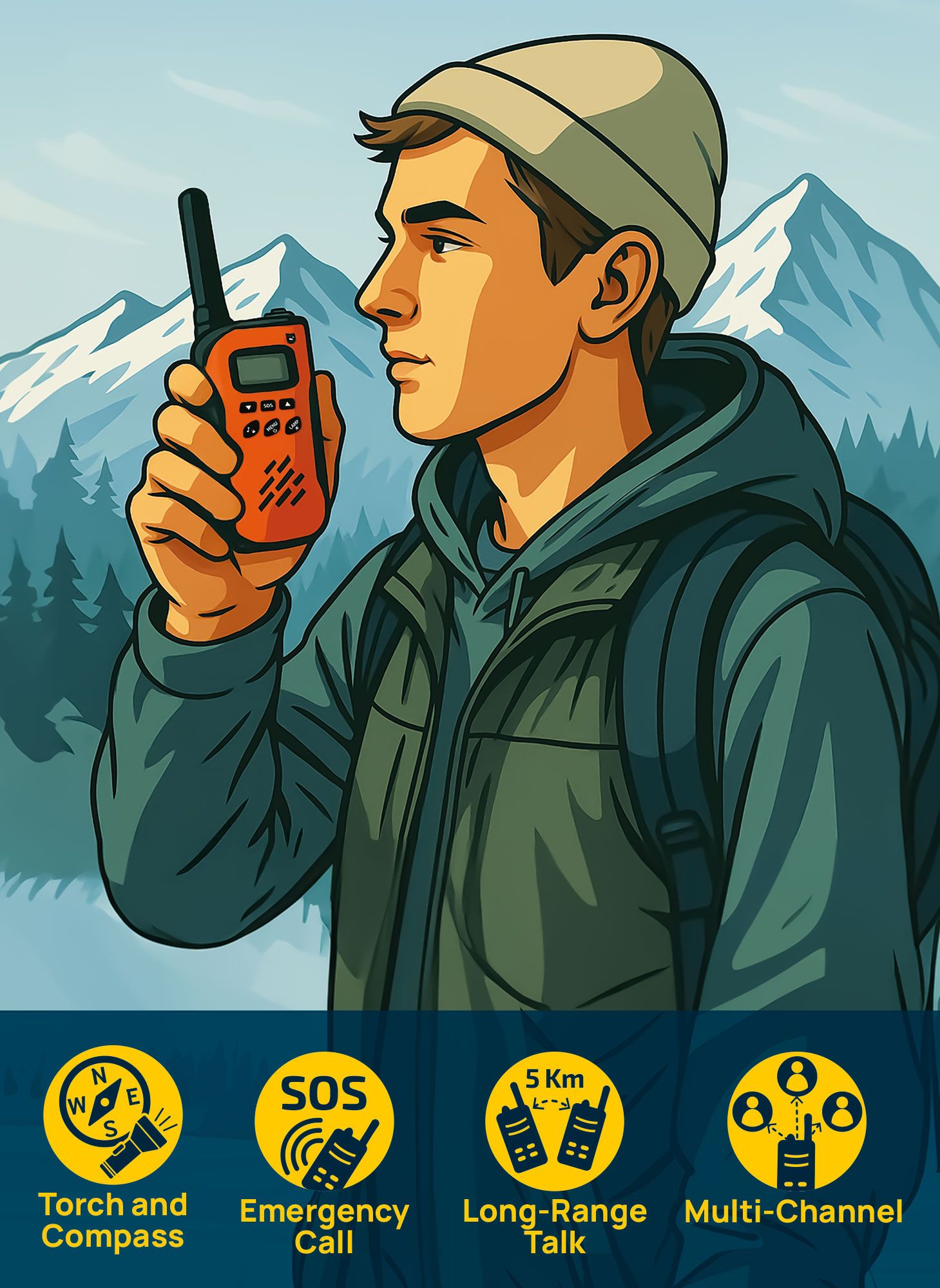 I'm a genius explorer walkie talkie - LISCIANI