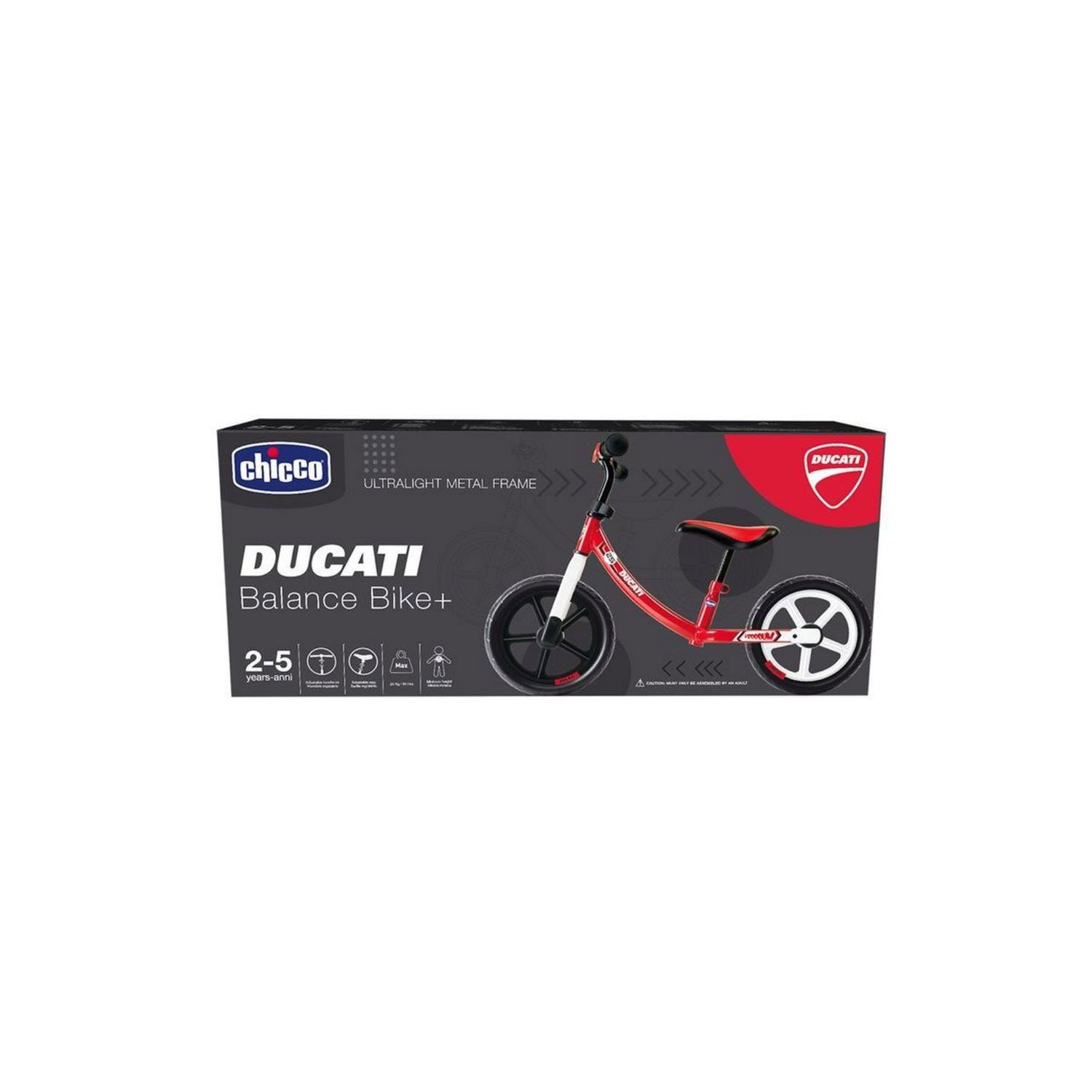 Ducati balance bike+ chicco - 2 anni+ - Chicco