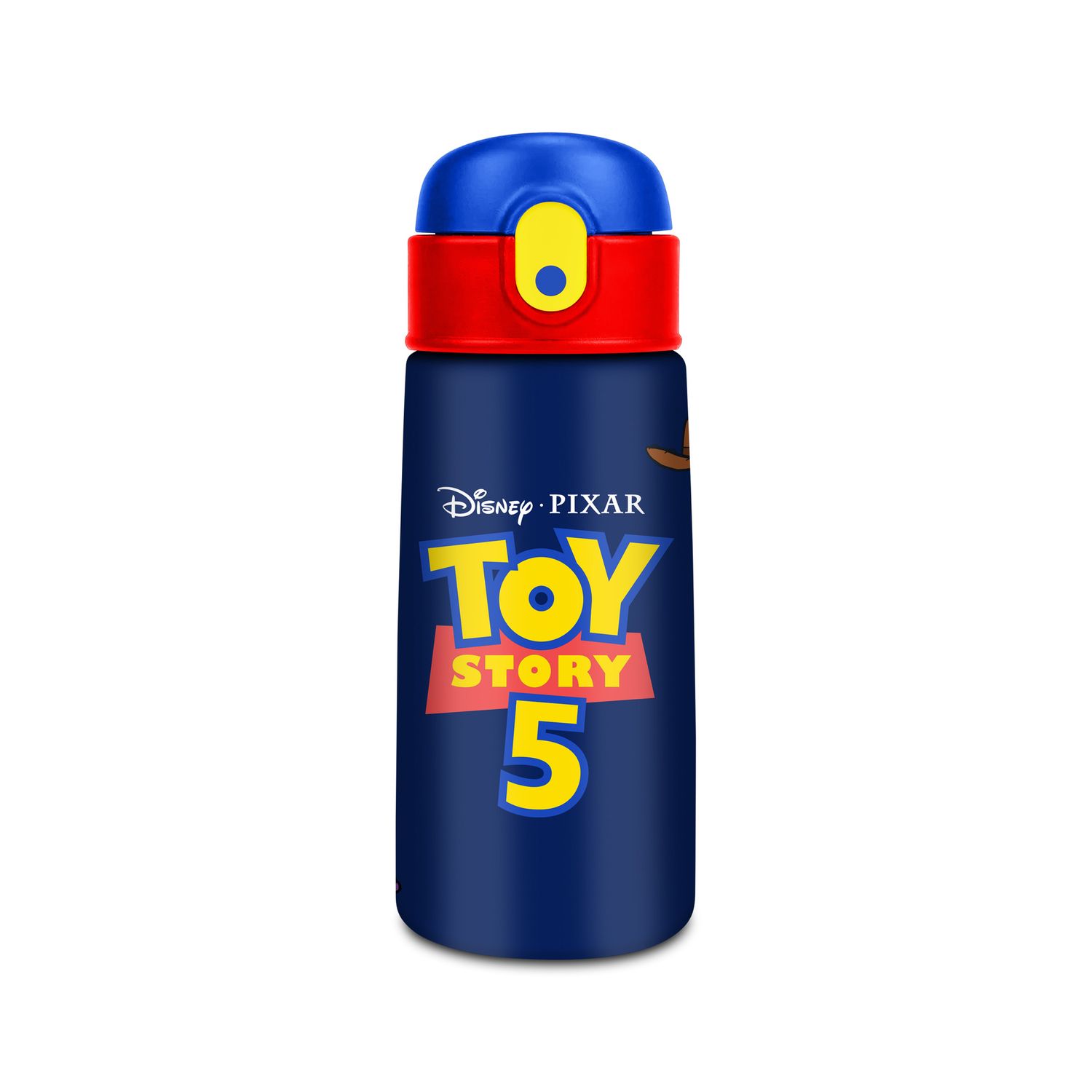 Bottle kid toys story 5 borraccia termica in acciaio con cannuccia - TOY STORY