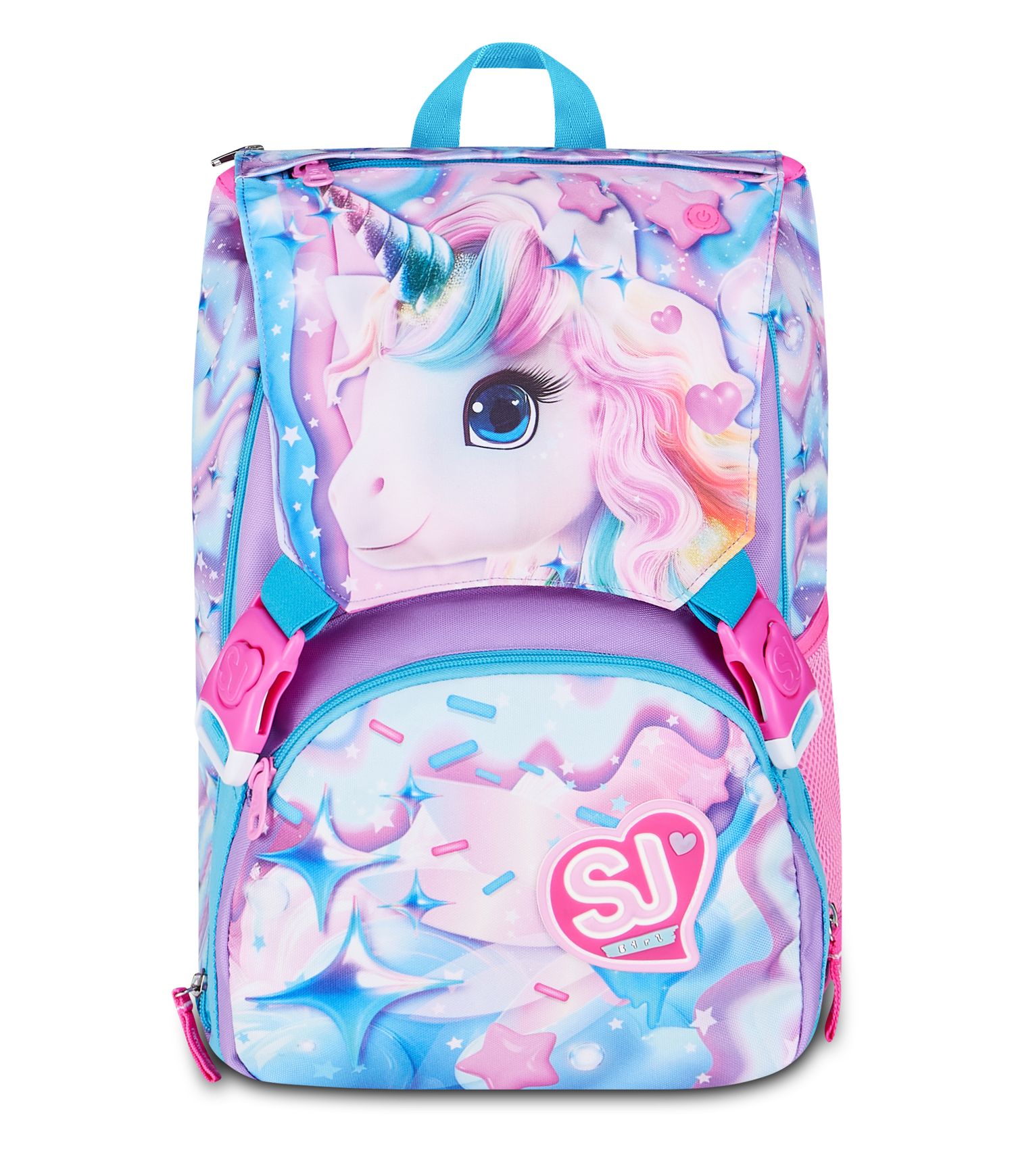 Zaino estensibile big - led unicorn girl - SEVEN