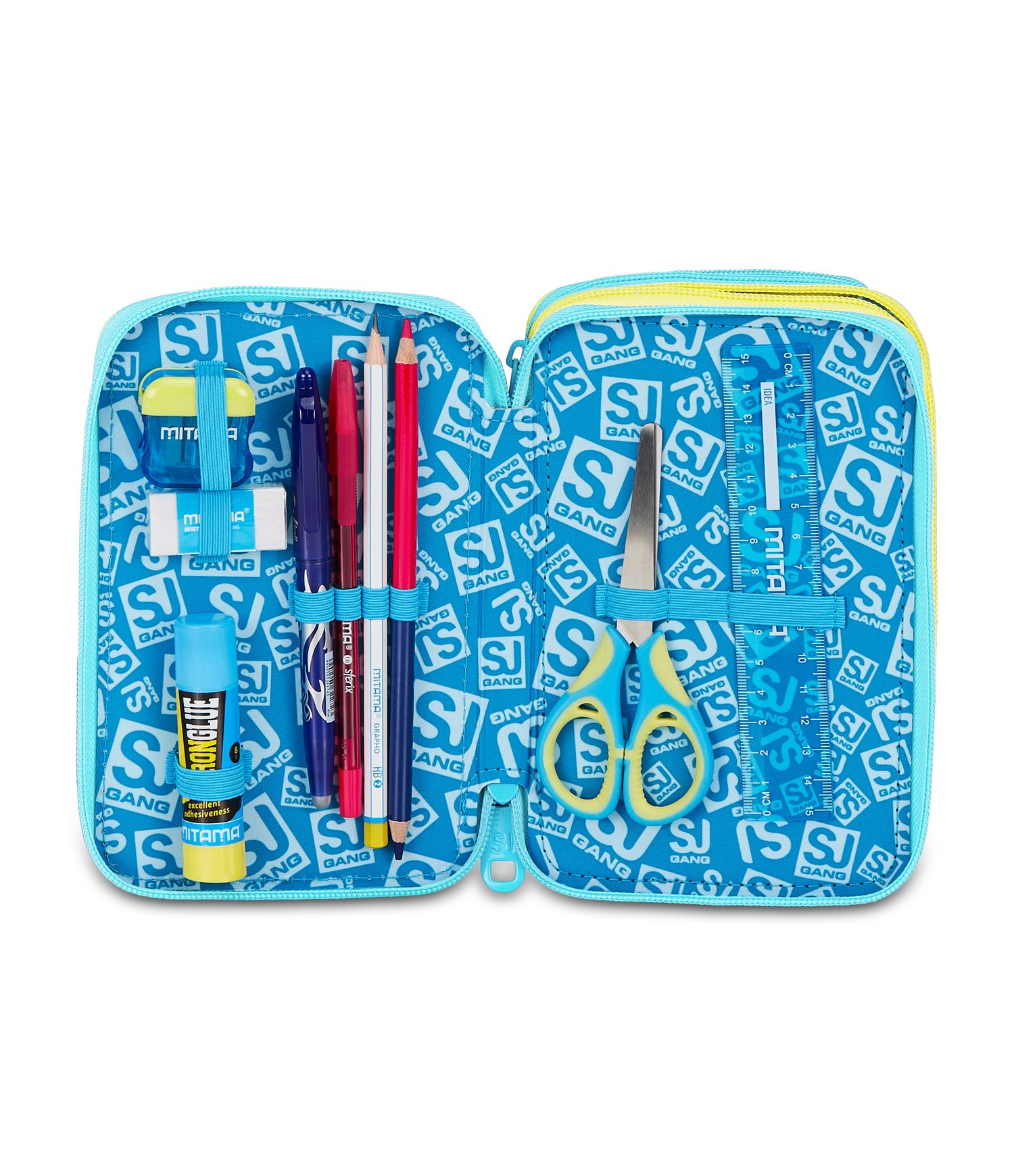 Astuccio 3 zip - metal dragon boy - SEVEN