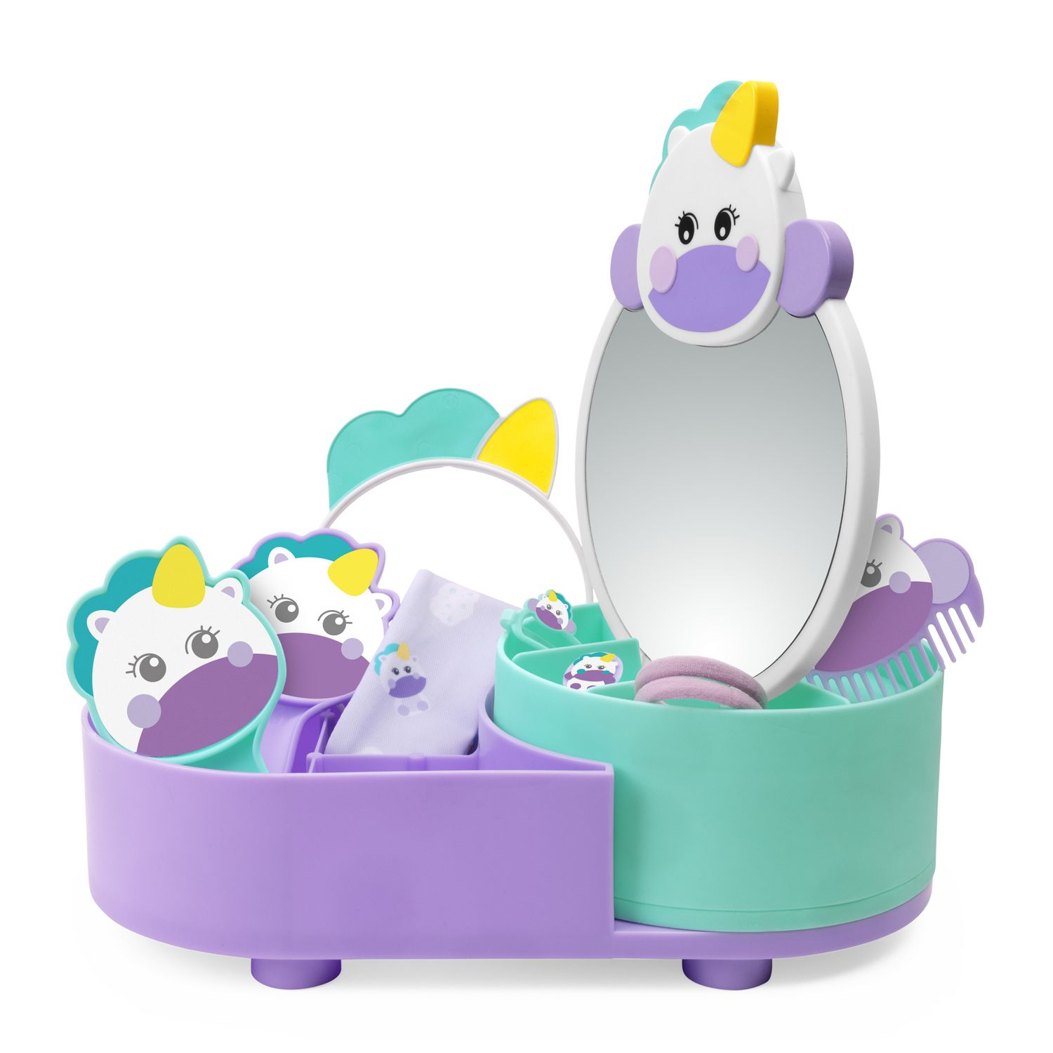 Gioco beauty station unicorno con accessori, dai 3 anni - Chicco