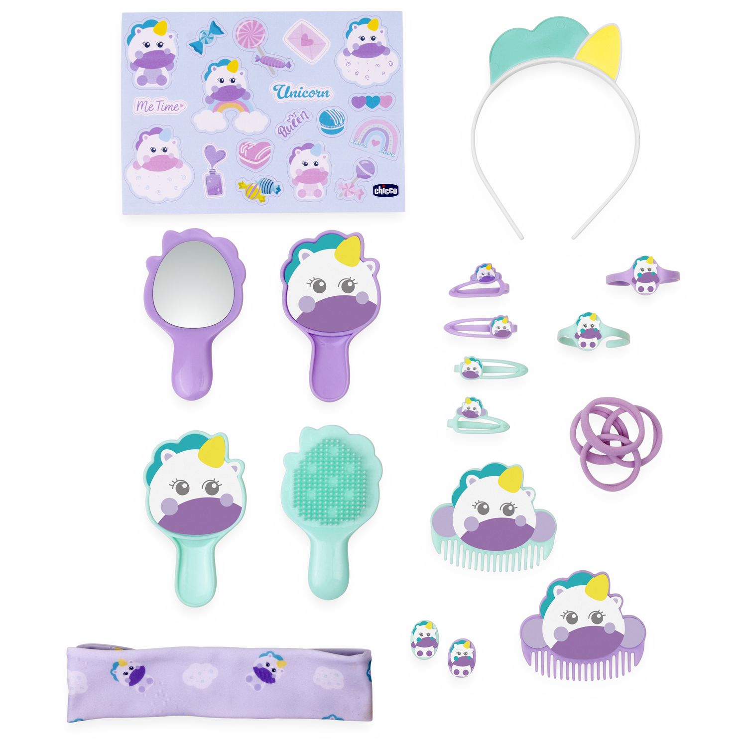 Gioco beauty station unicorno con accessori, dai 3 anni - Chicco