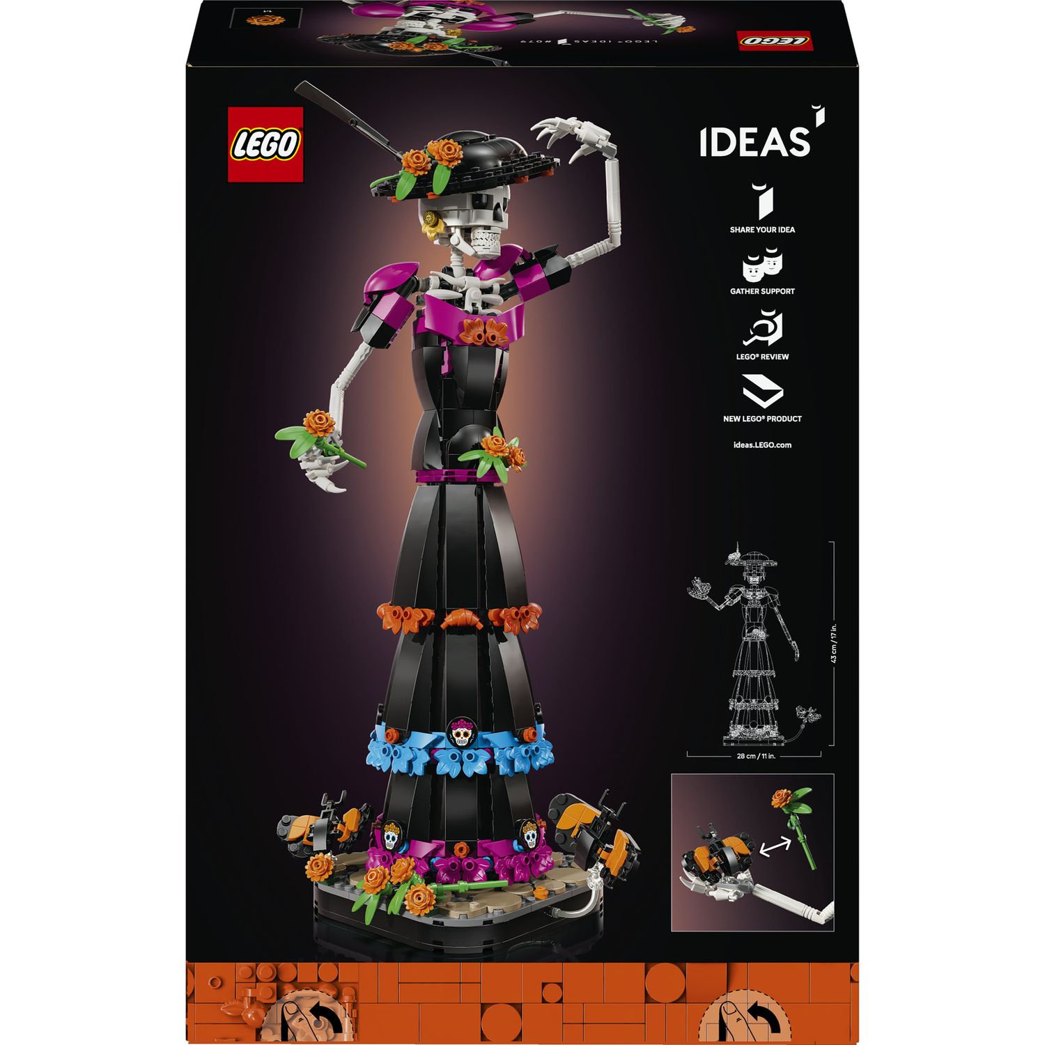 Lego ideas la catrina - 21372 - LEGO IDEAS