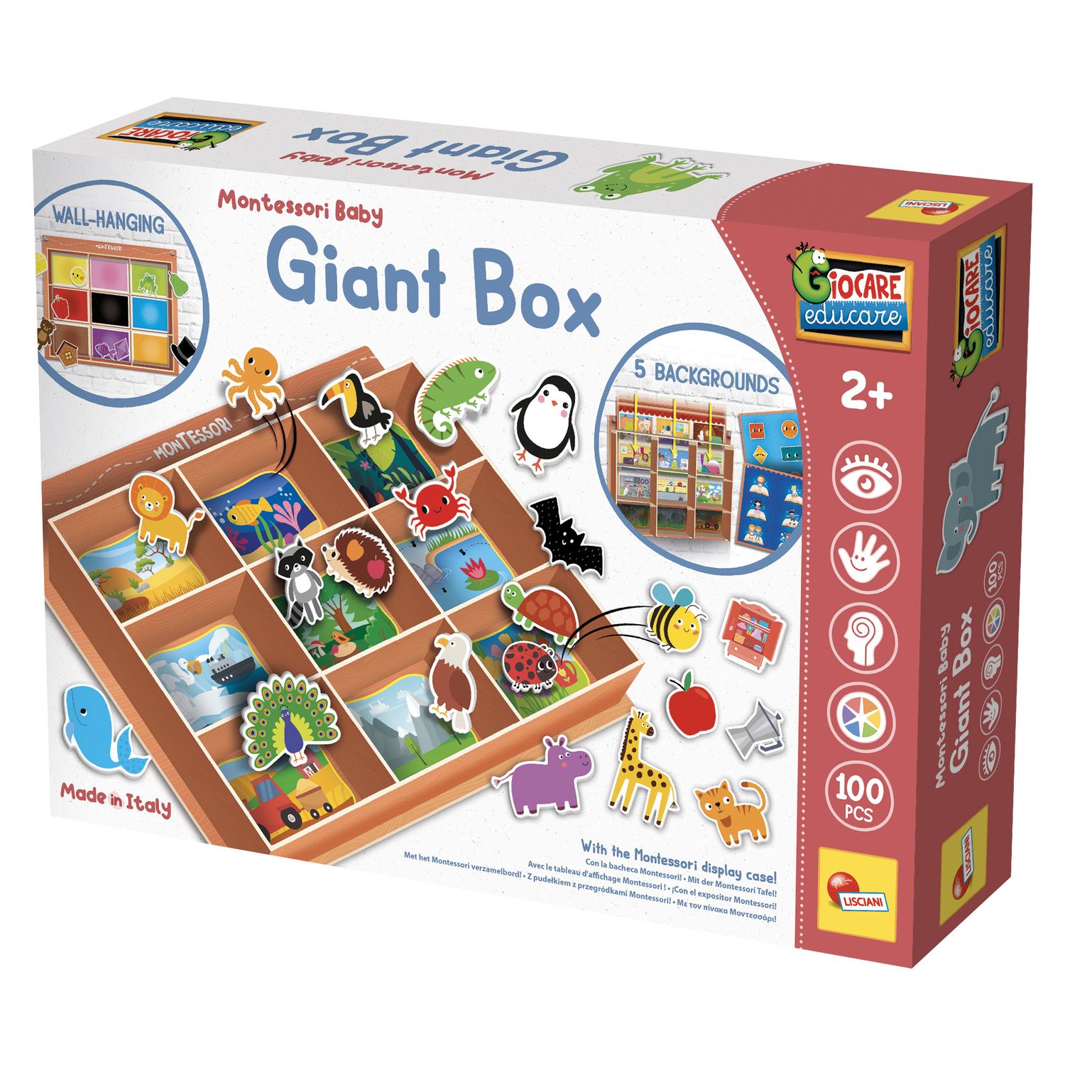 Montessori baby box gigante - LISCIANI
