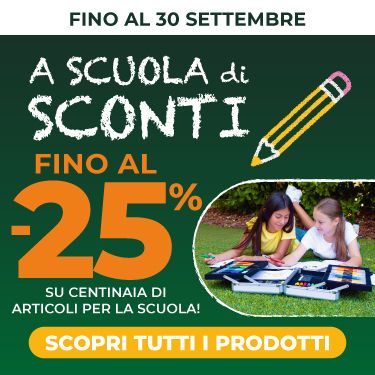 SCOPRI IL NUOVO VOLANTINO BACK TO SCHOOL