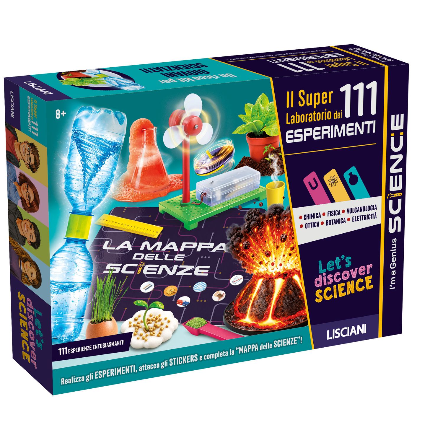 I’m a genius il super laboratorio dei primi 111 esperimenti - LISCIANI