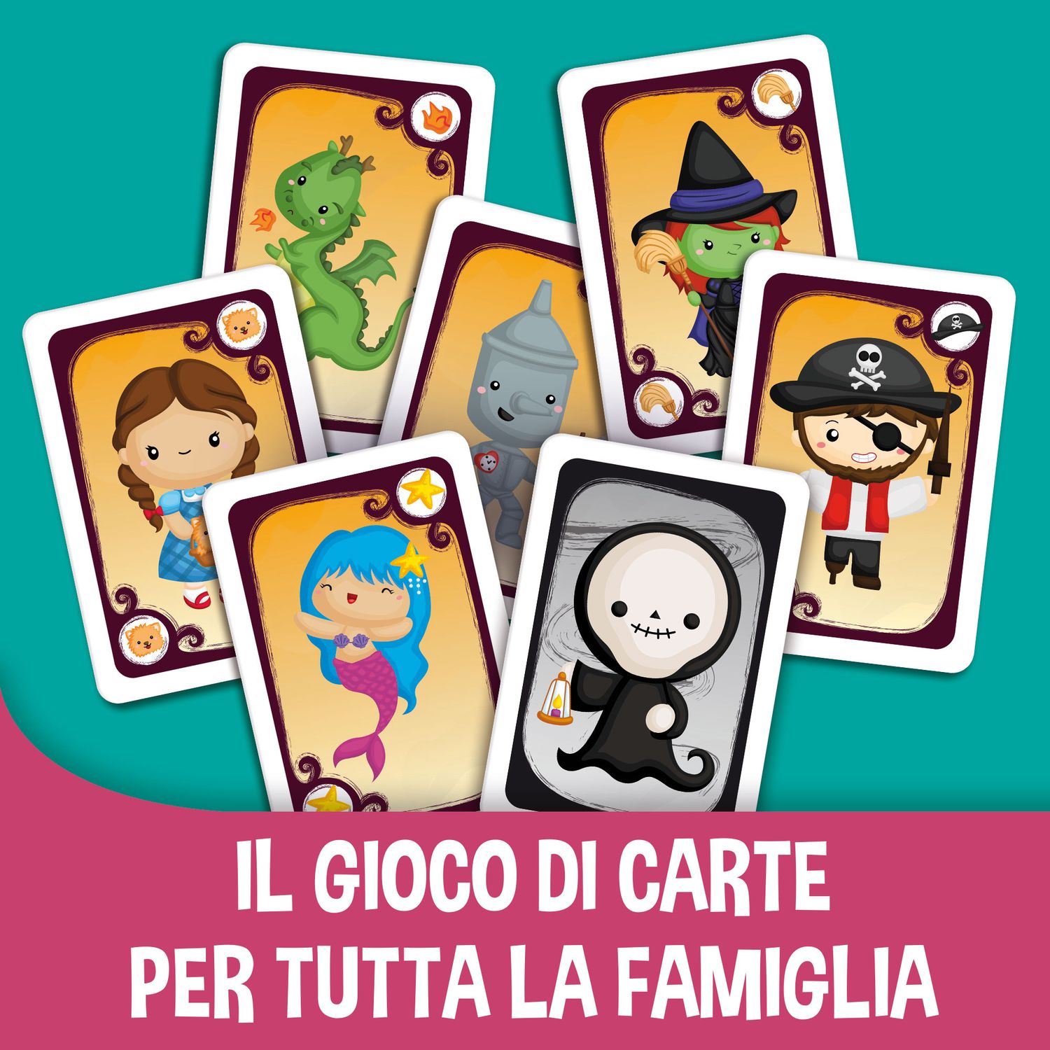 Le carte dei bambini uomo nero - LISCIANI
