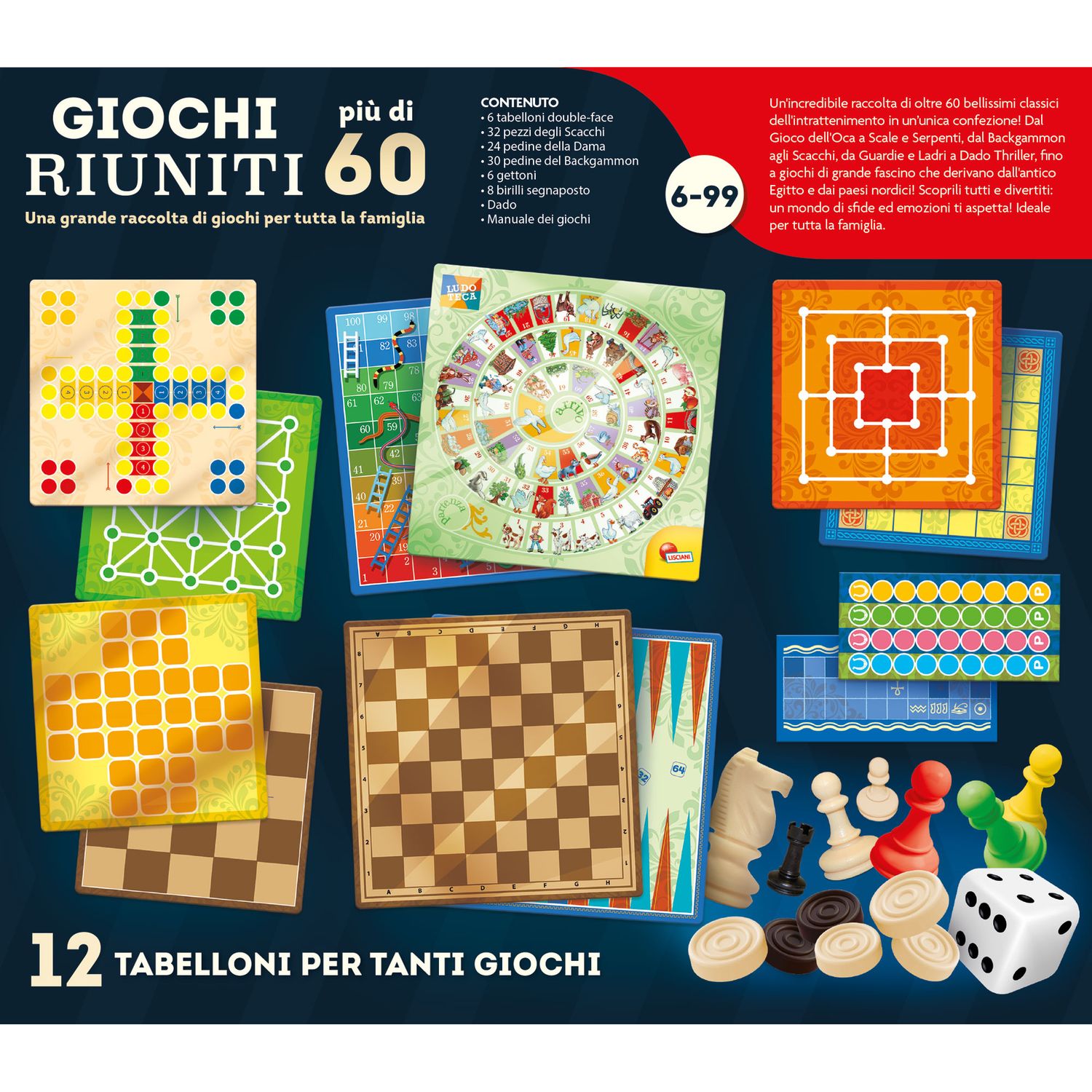 Giochi riuniti piu’ di 60 - LUDOTECA