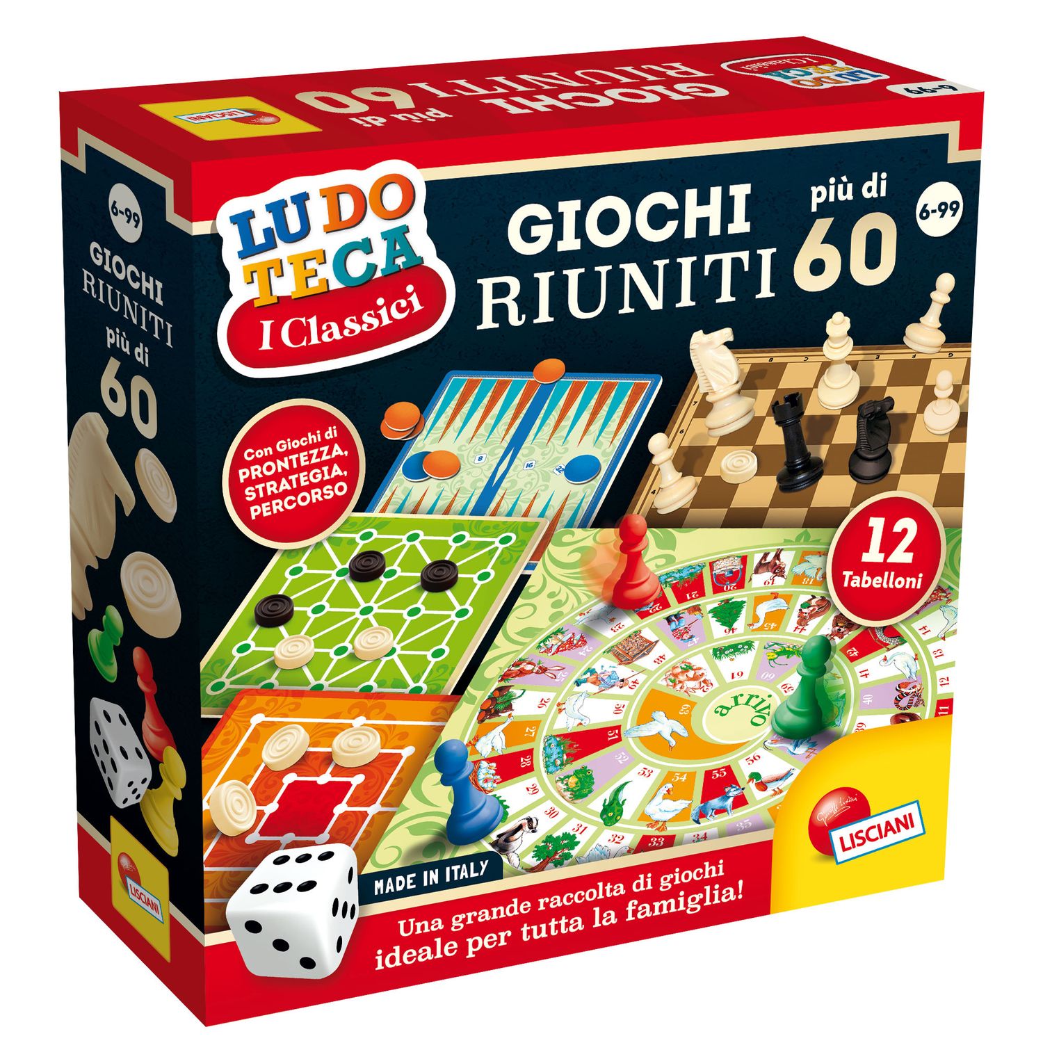 Giochi riuniti piu’ di 60 - LUDOTECA