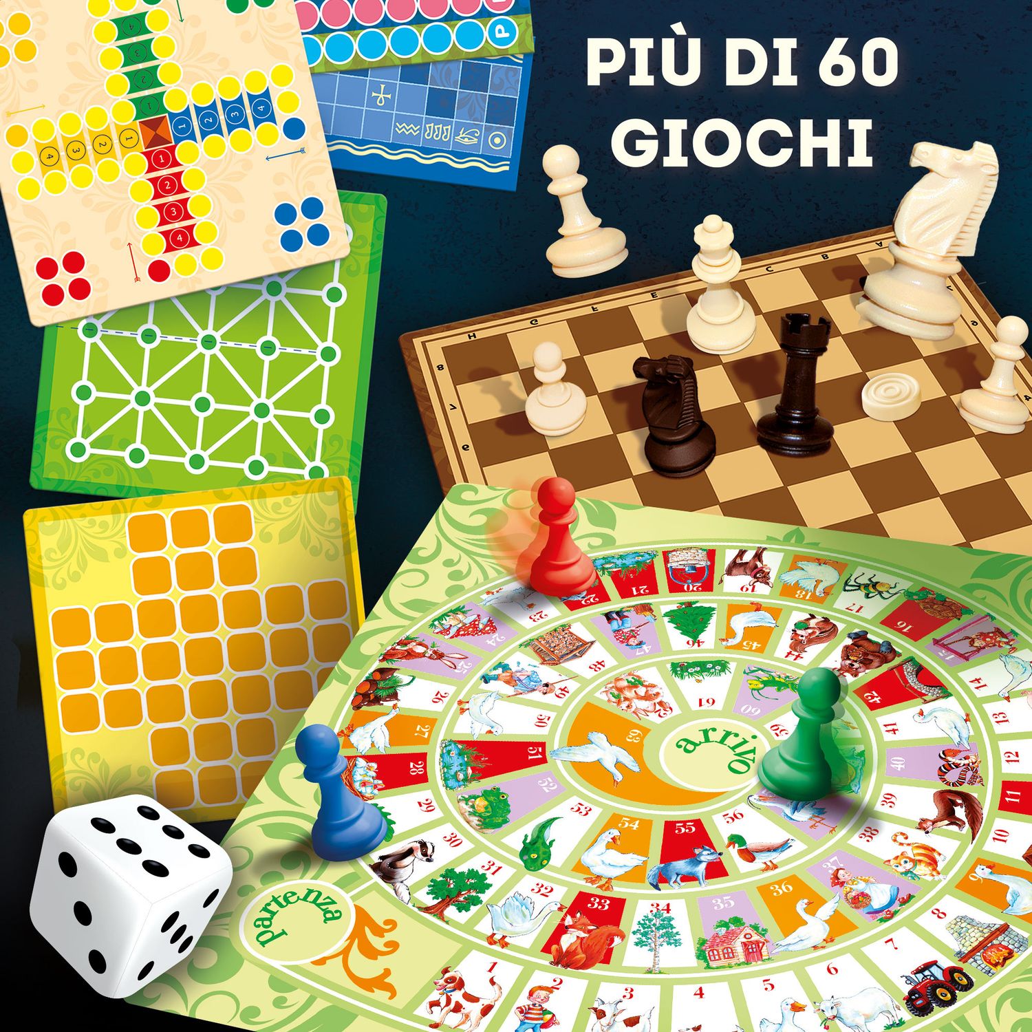 Giochi riuniti piu’ di 60 - LUDOTECA
