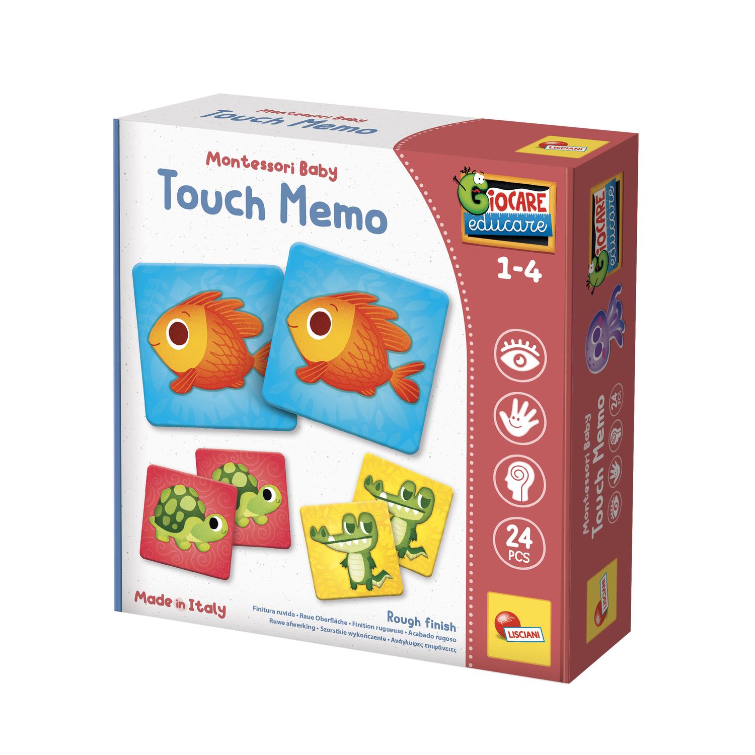 Montessori baby touch memo - LISCIANI