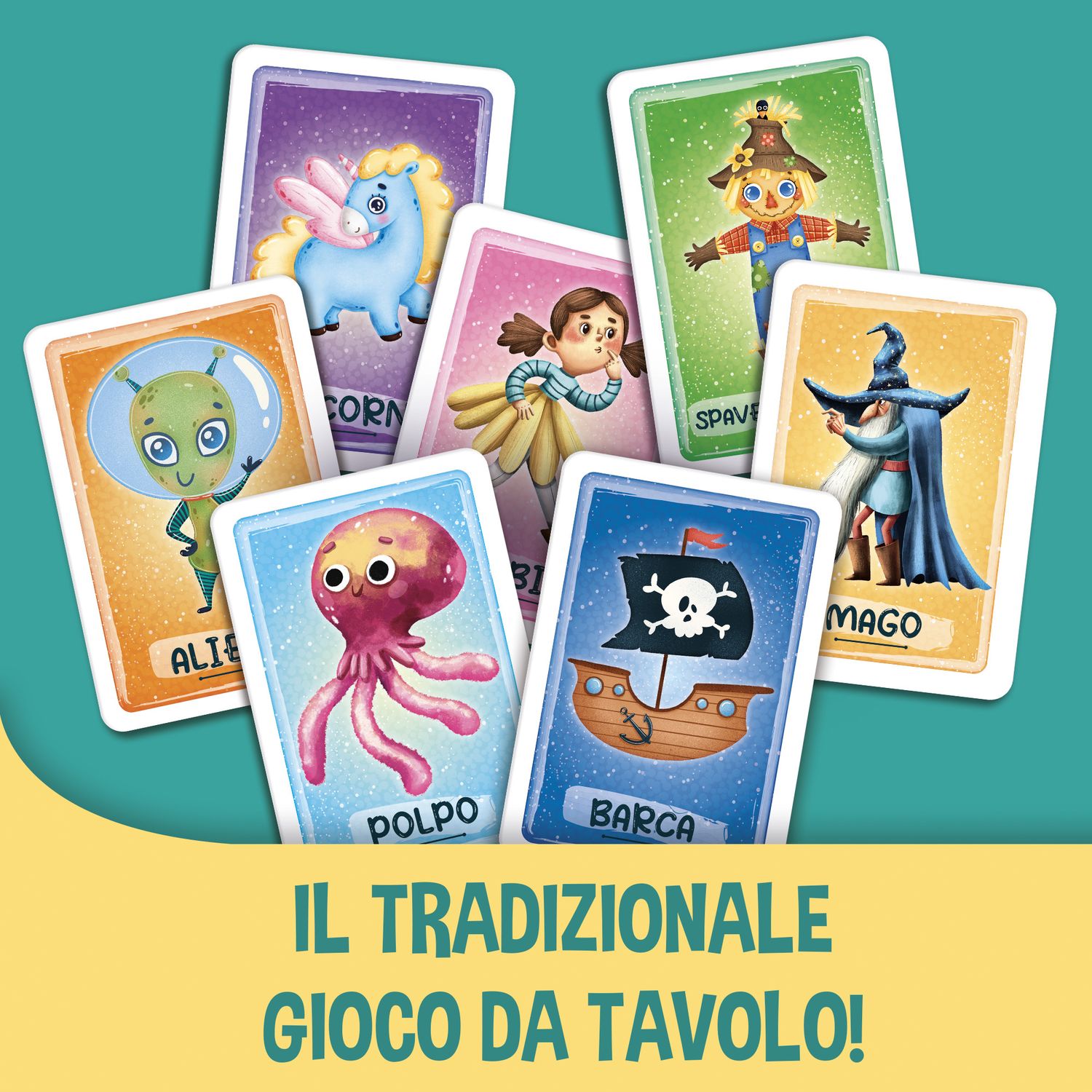 Ludoteca le carte dei bambini mercante in fiera dei bambini - LISCIANI