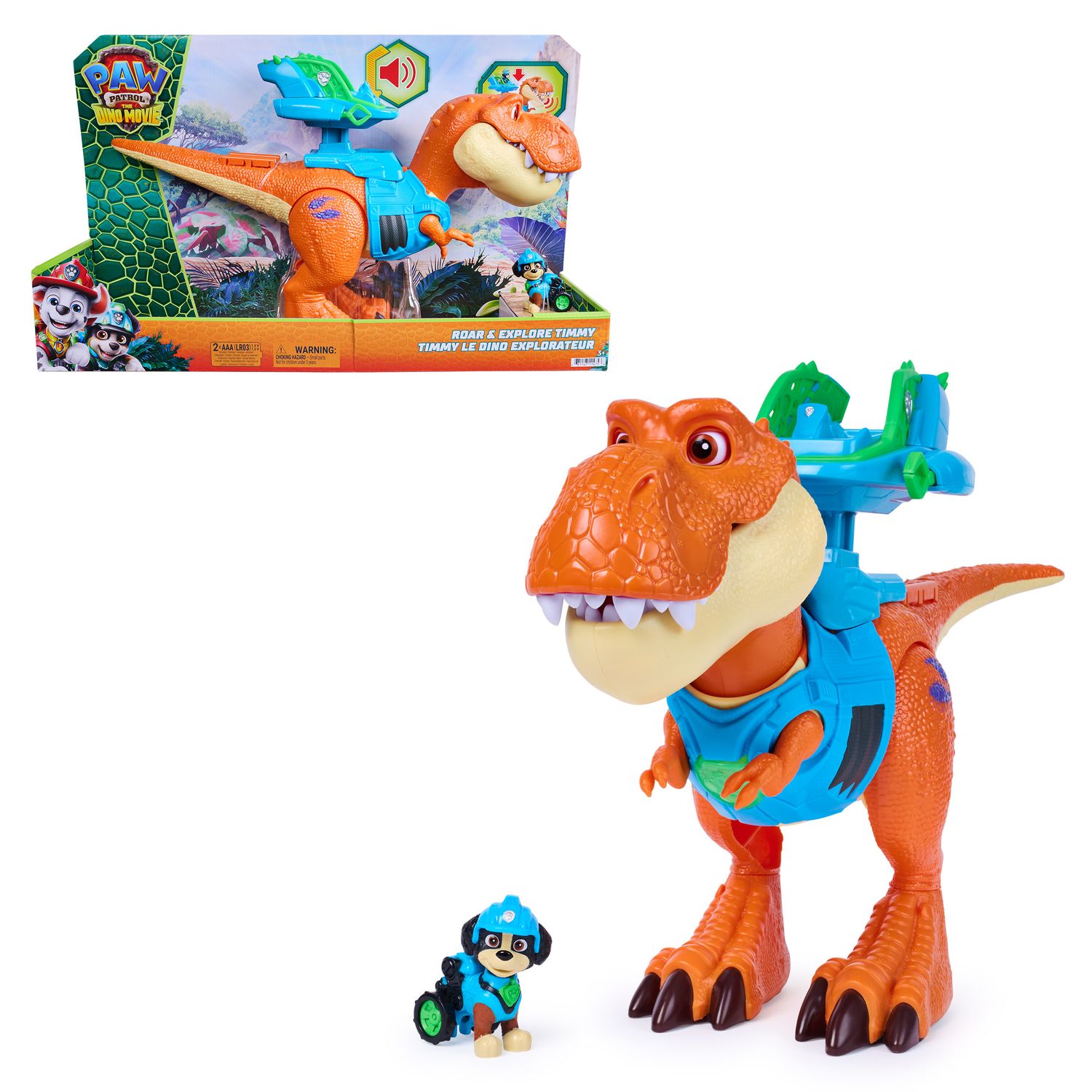 Paw patrol dino movie rex & timmy - Paw Patrol
