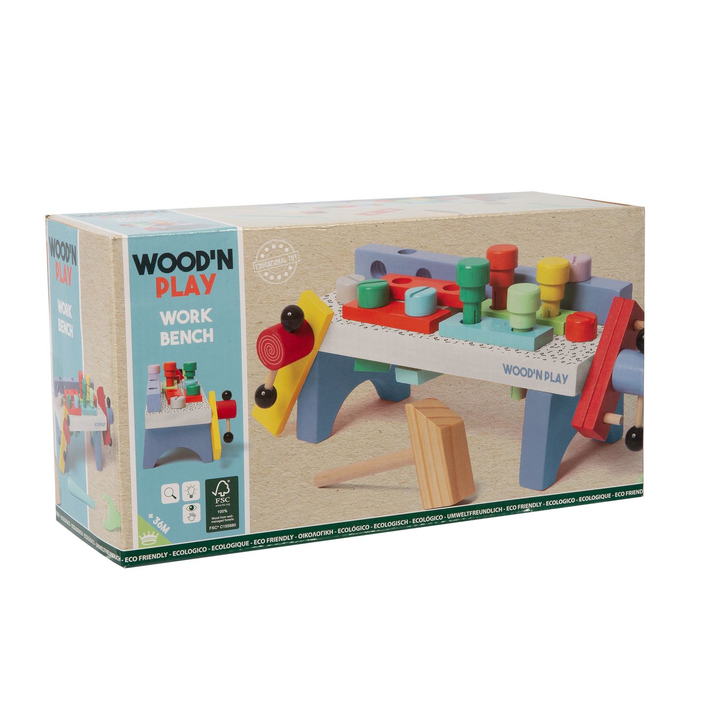 Mini banchetto lavoro - WOOD 'N' PLAY