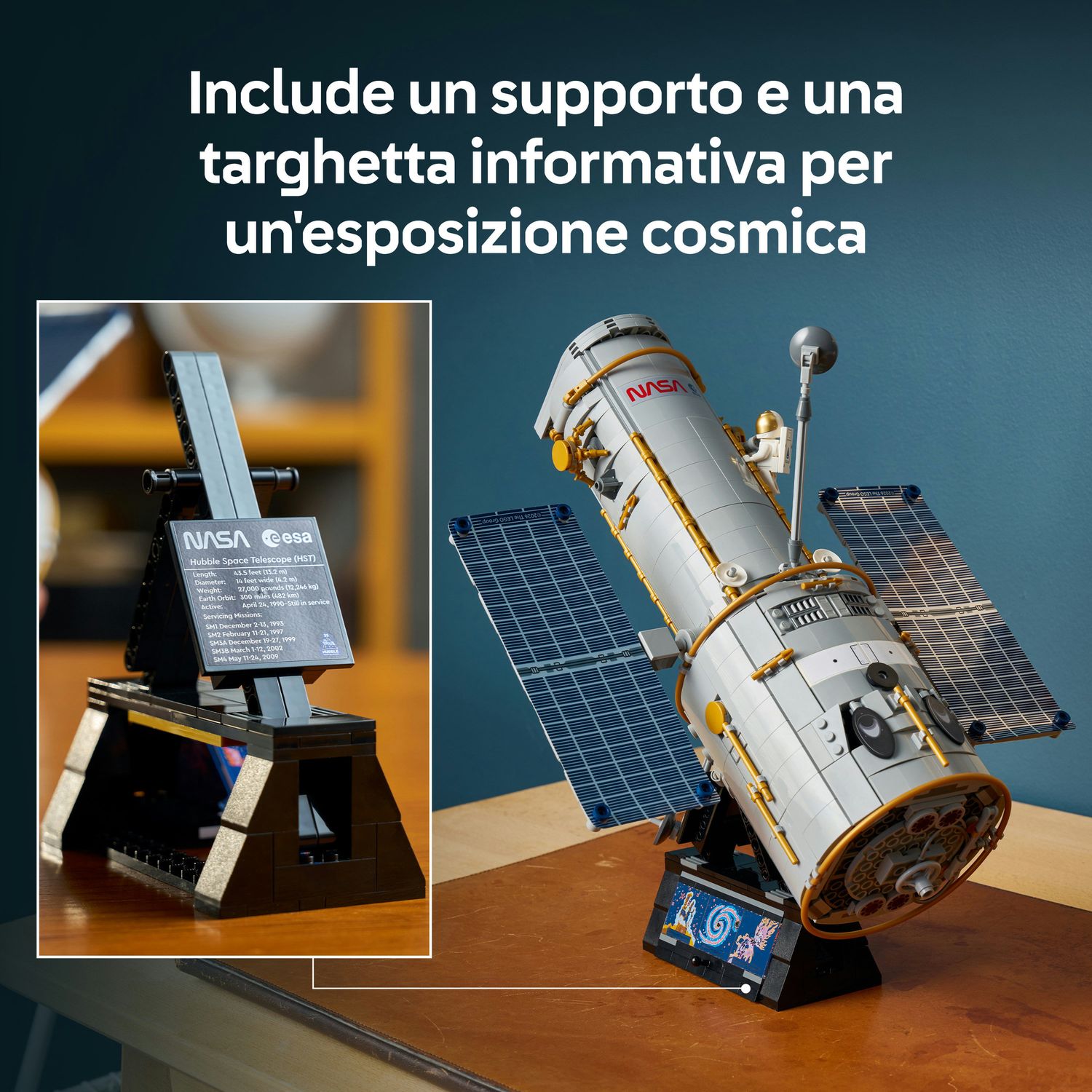 Lego icons telescopio spaziale hubble - 11382 - LEGO ICONS