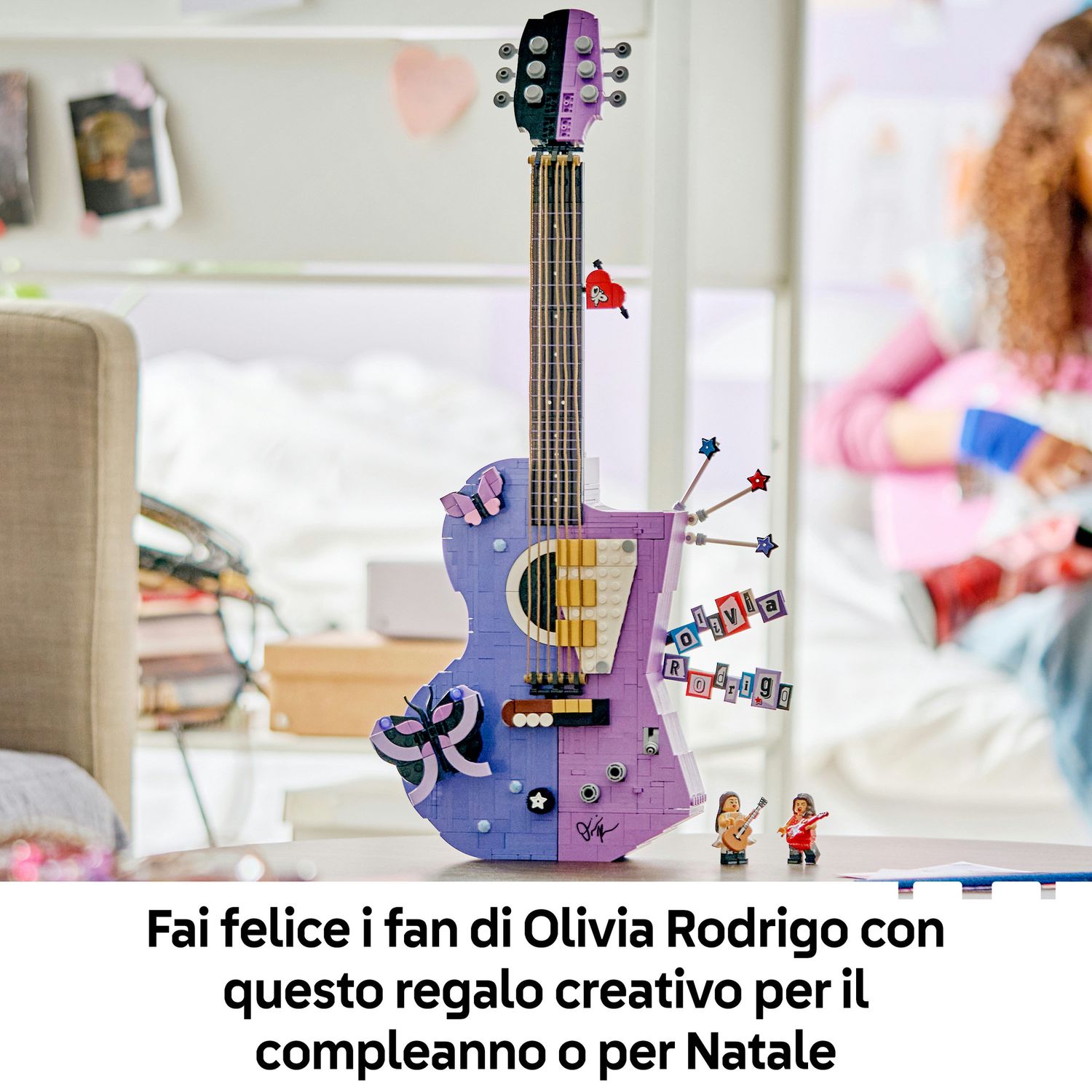 Lego editions music la chitarra bicolore di olivia rodrigo - 43031 - LEGO EDITIONS