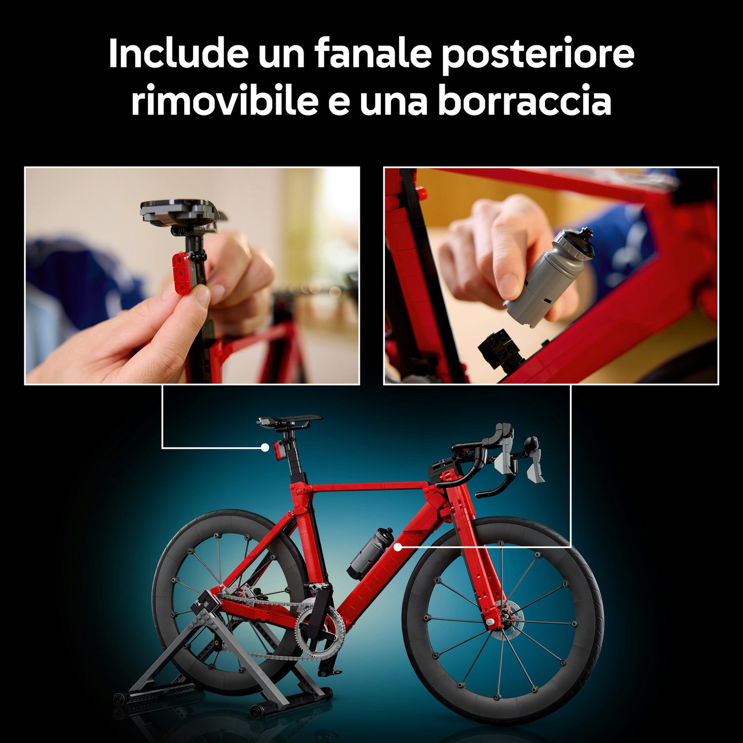 Lego icons bici da corsa - 11380 - LEGO, LEGO ICONS