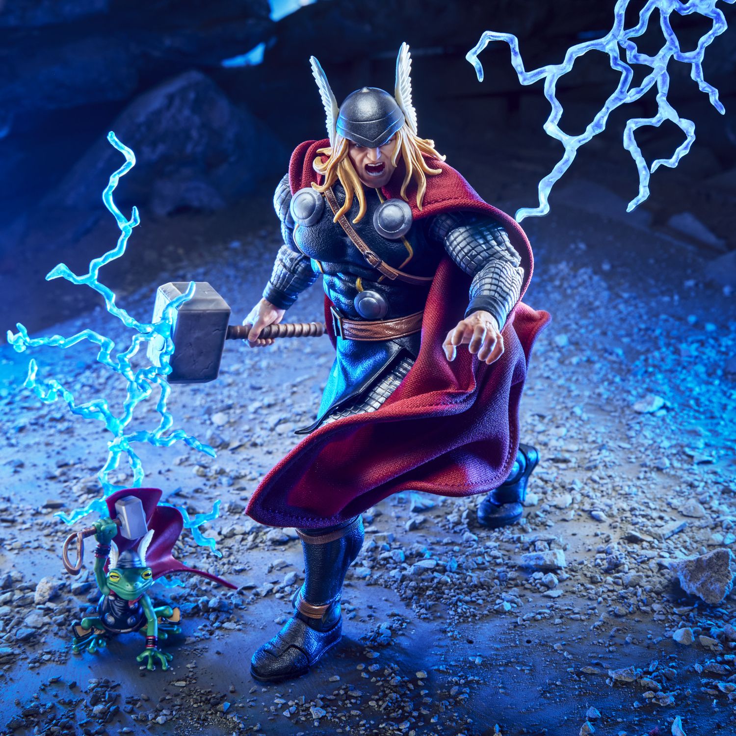 Hasbro marvel legends maximum series, action figure di thor - MARVEL