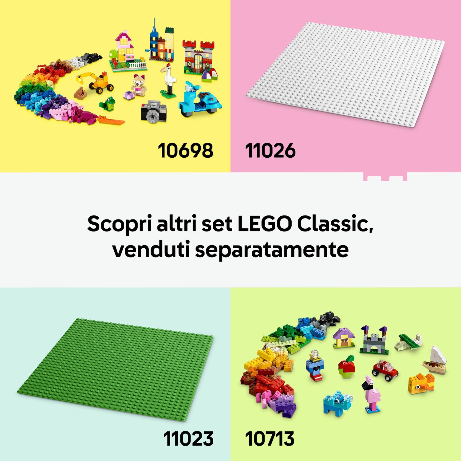 Lego lego classic mattoncini colorati creativi - 11045 - LEGO CLASSIC