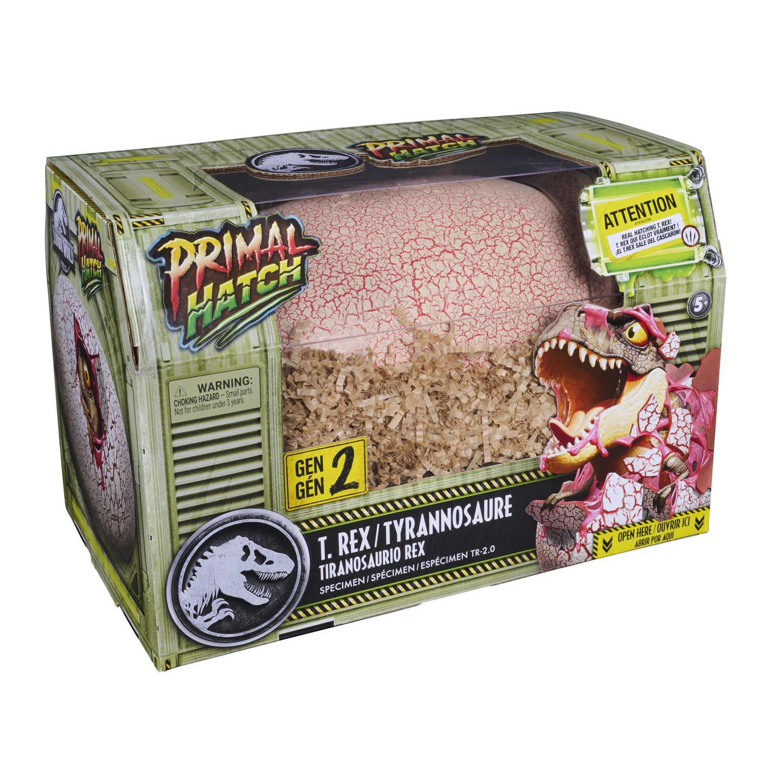 Primal hatch|uovo & dinosauro interattivo - SPIN MASTER